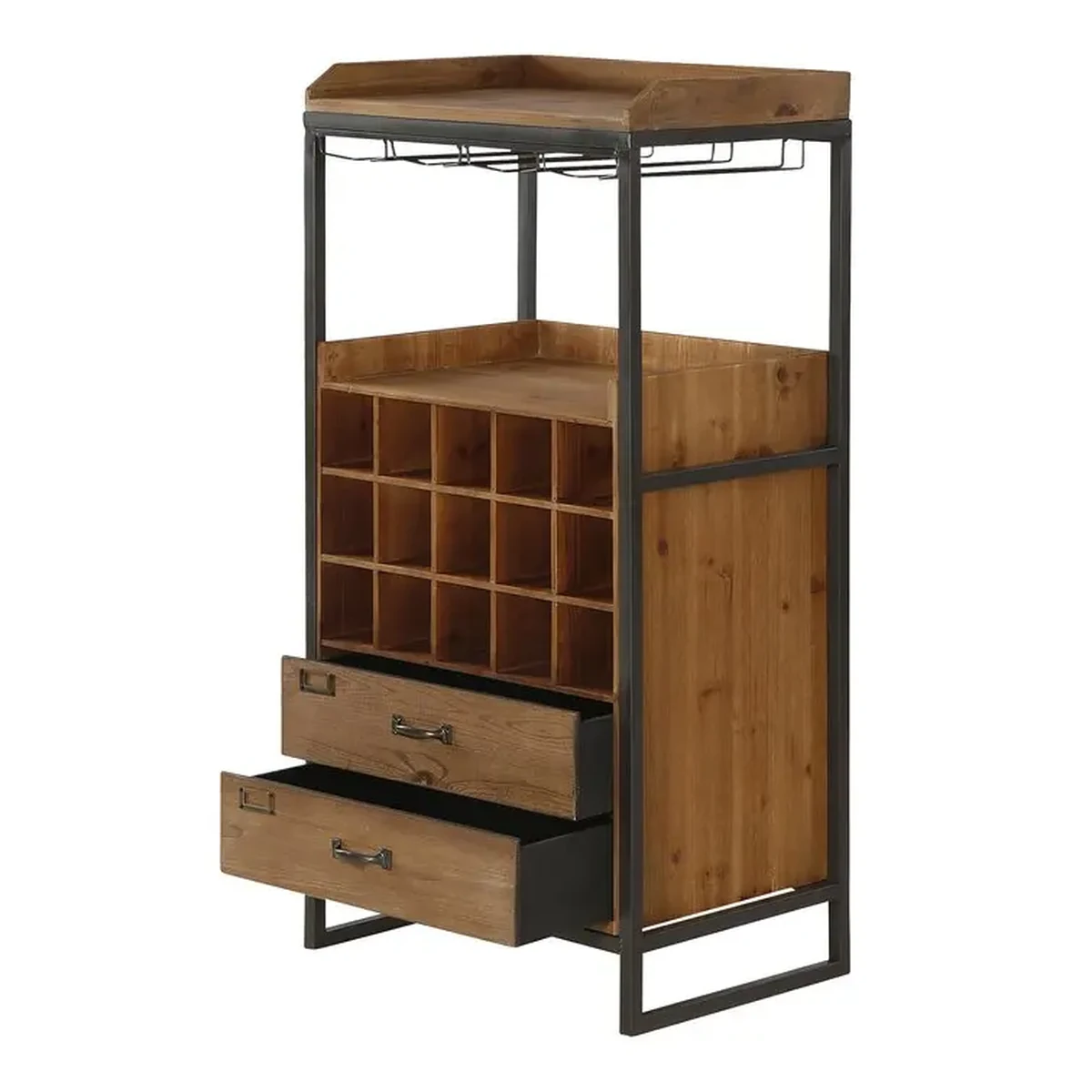 Classic Solid Wood Wine Rack