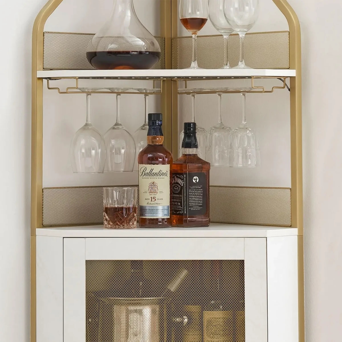 Classic Glass Wine Rack