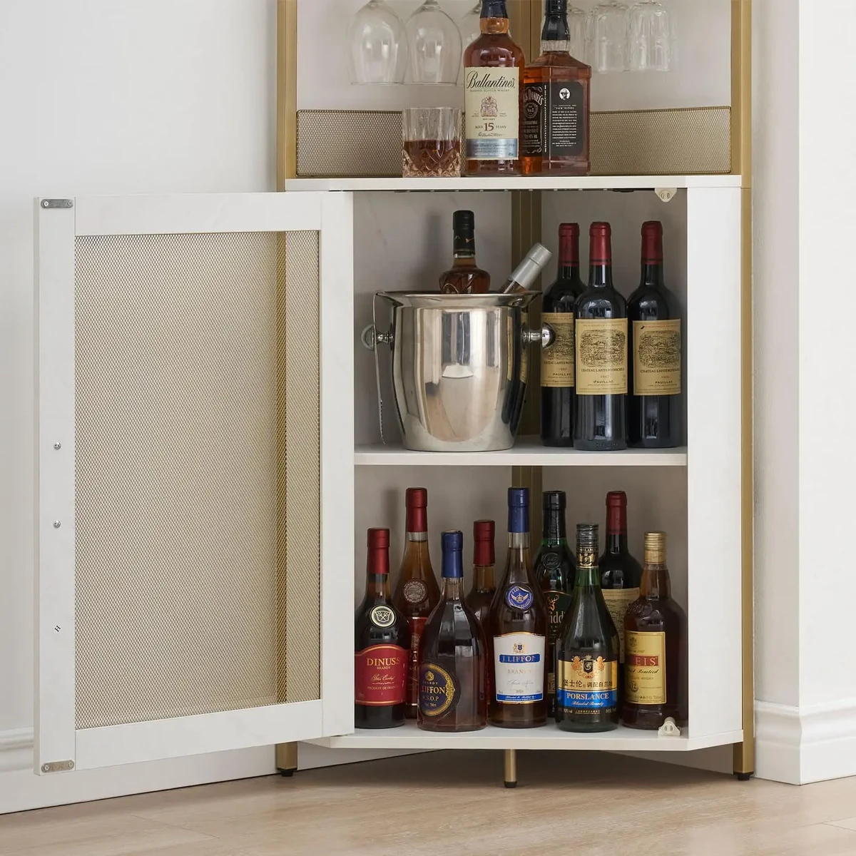 Classic Glass Wine Rack