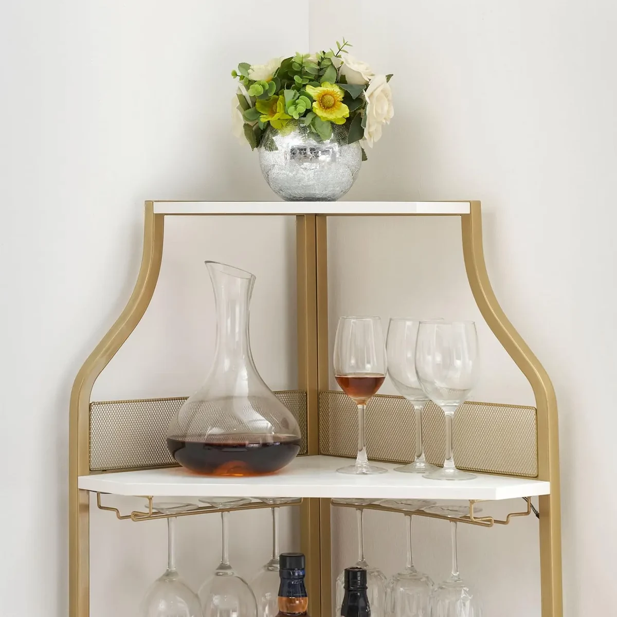 Classic Glass Wine Rack