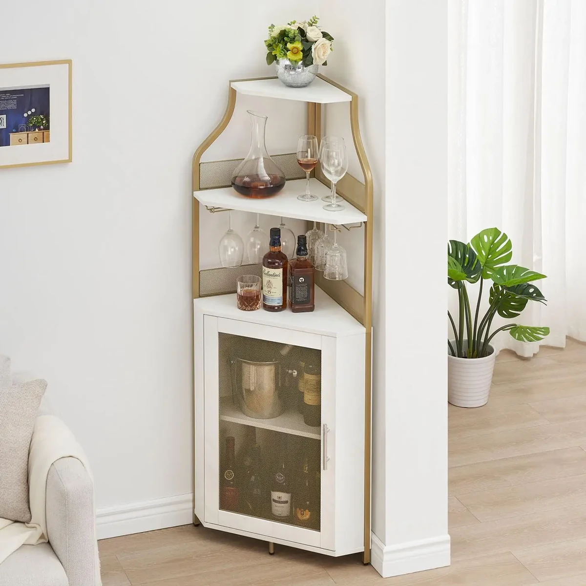 Classic Glass Wine Rack