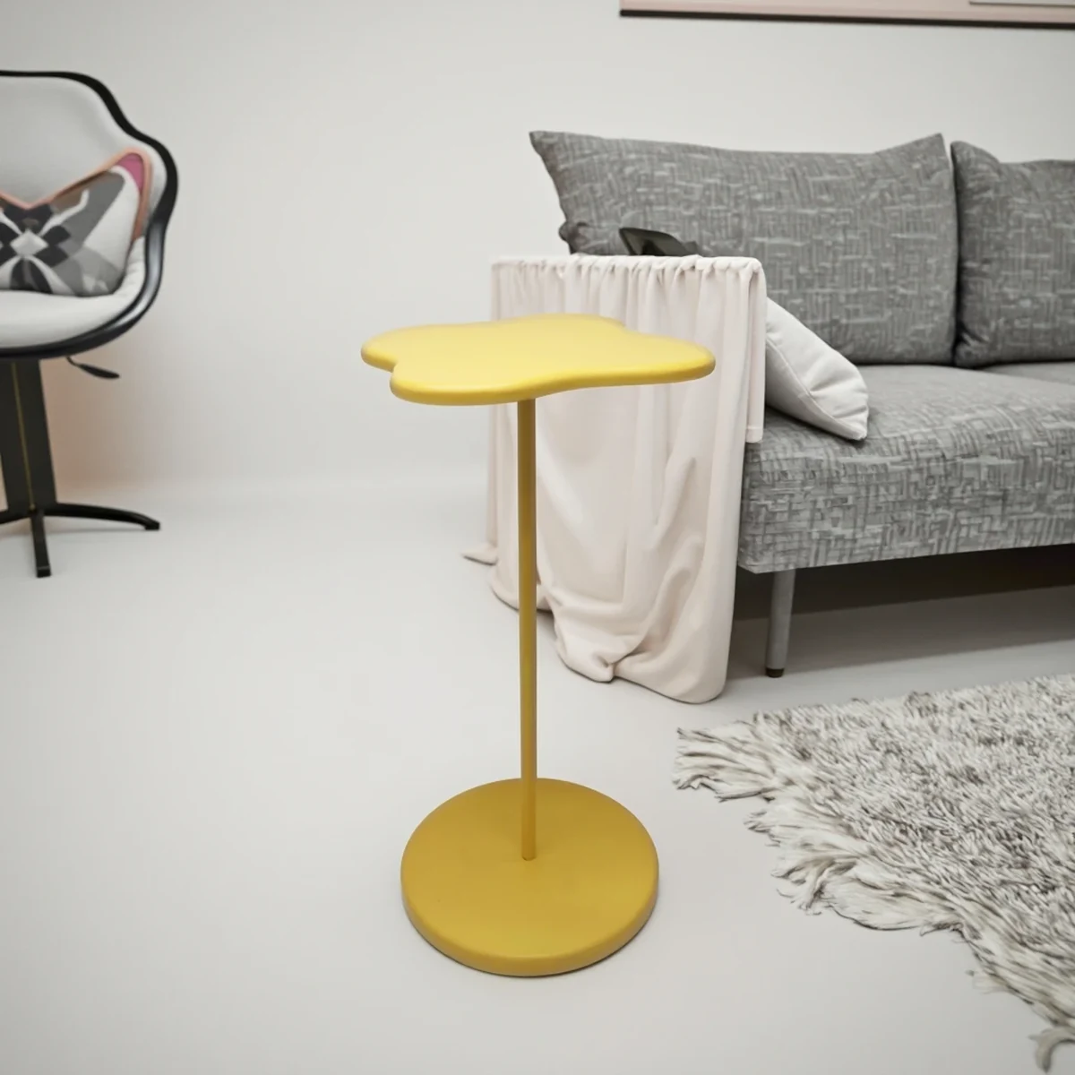 Minimalist Solid Wood Coffee Side Accent Table