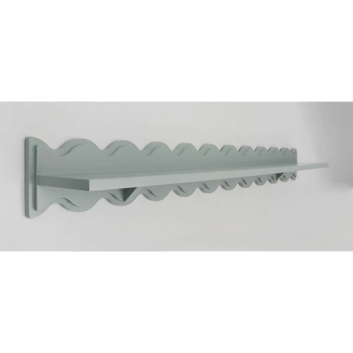 Rustic Solid Wood Floating Floating Wall Shelf