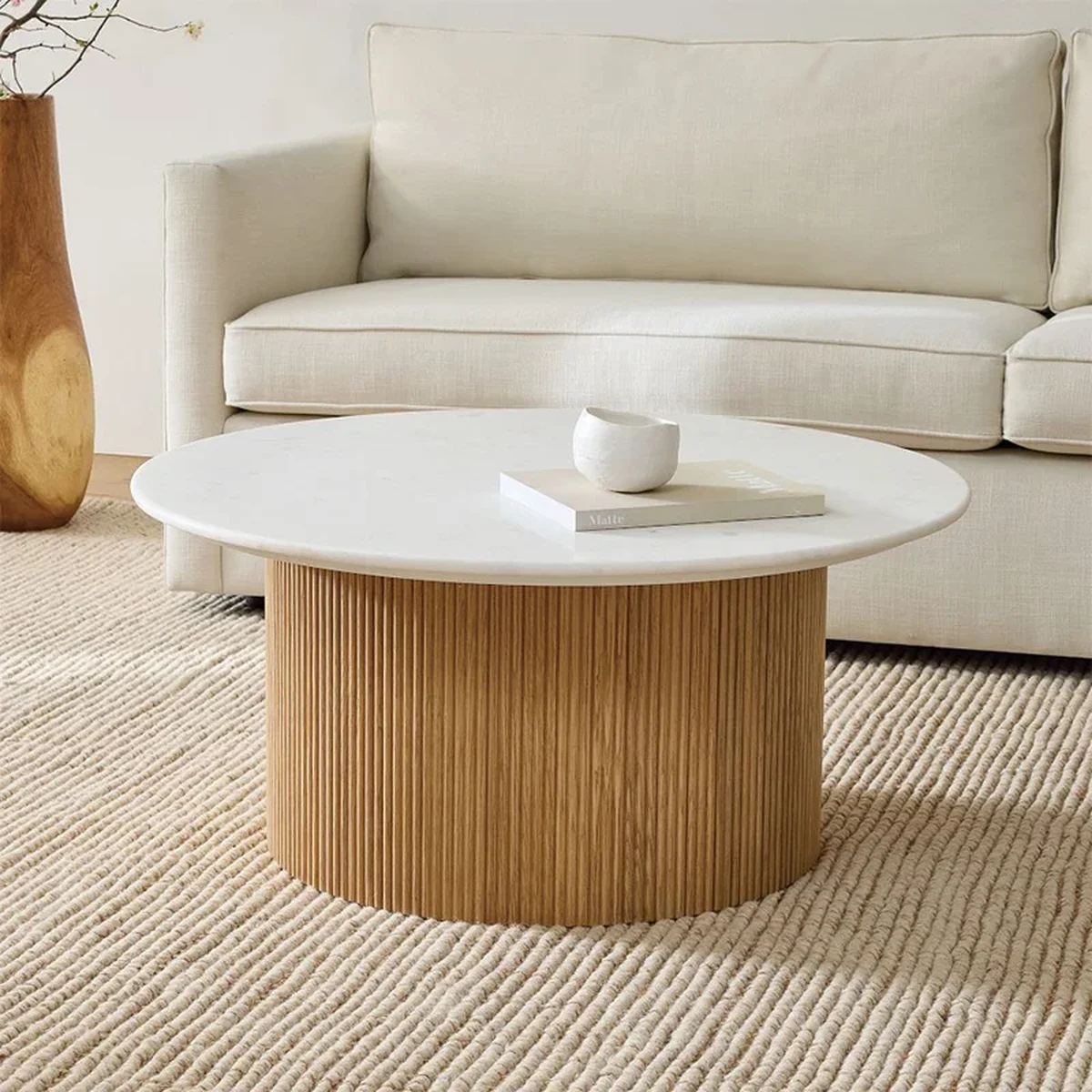 Classic Solid Wood Coffee Accent Table