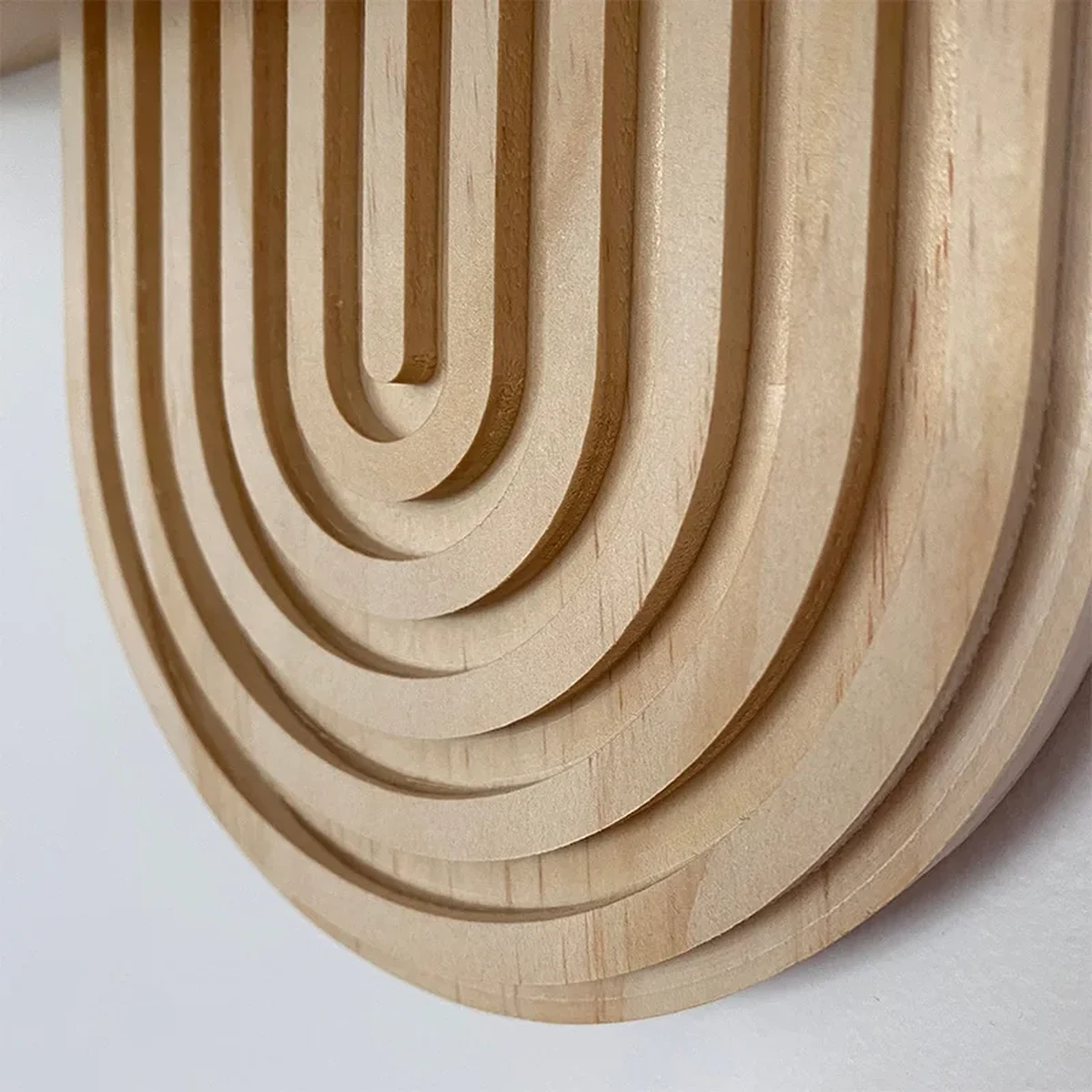 Modern Solid Wood Floating Wall Shelf