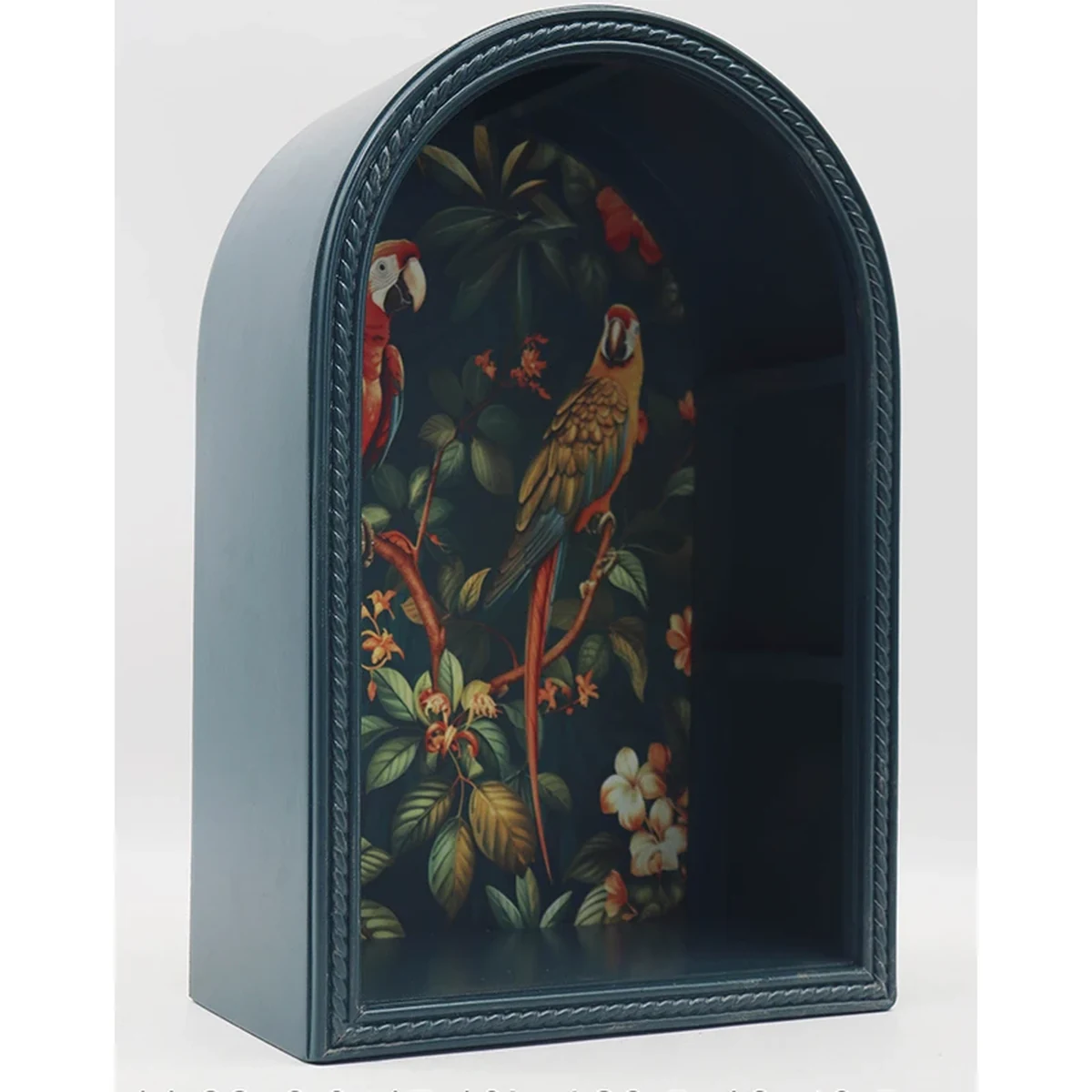 Classic Solid Wood Arch Floating Wall Shelf