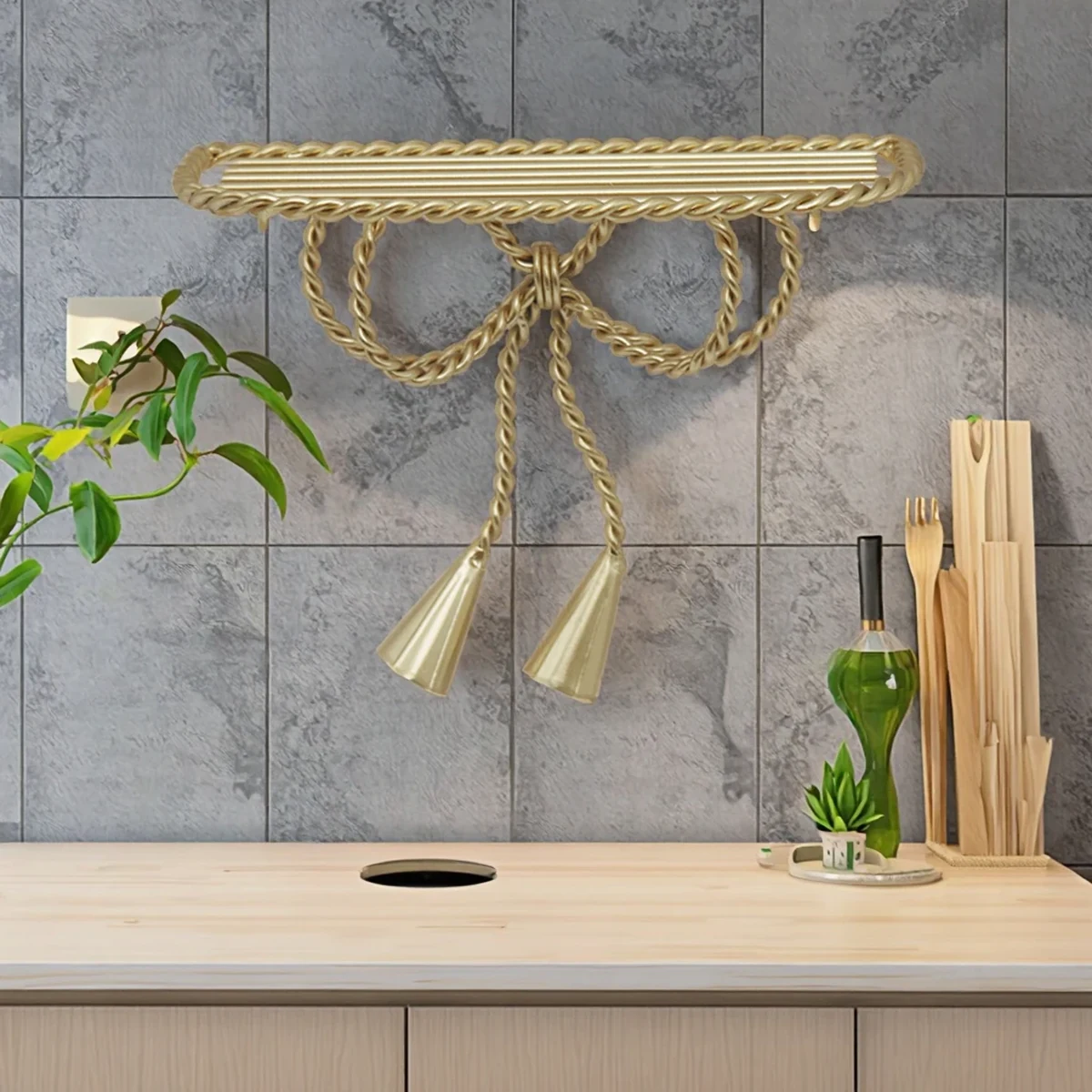 Modern Metal Floating Wall Shelf