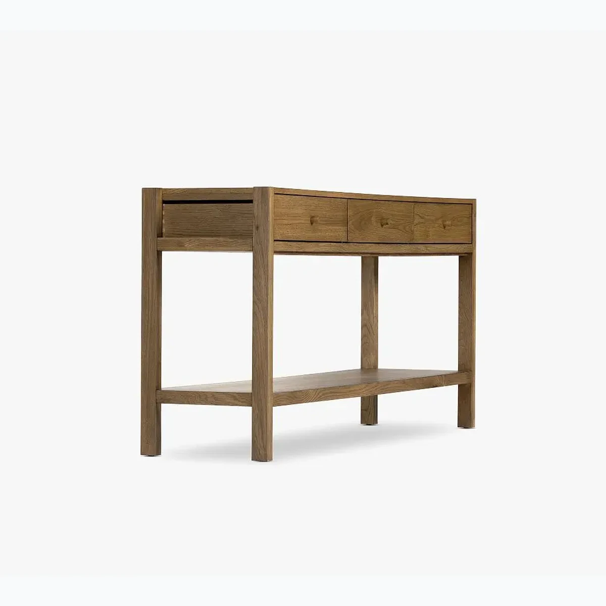 Farmhouse Solid Wood Console Accent Table