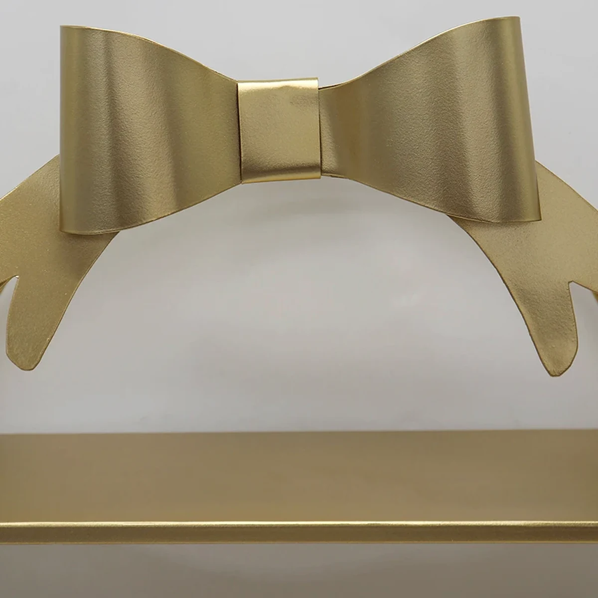 Classic Metal Arch Floating Wall Shelf