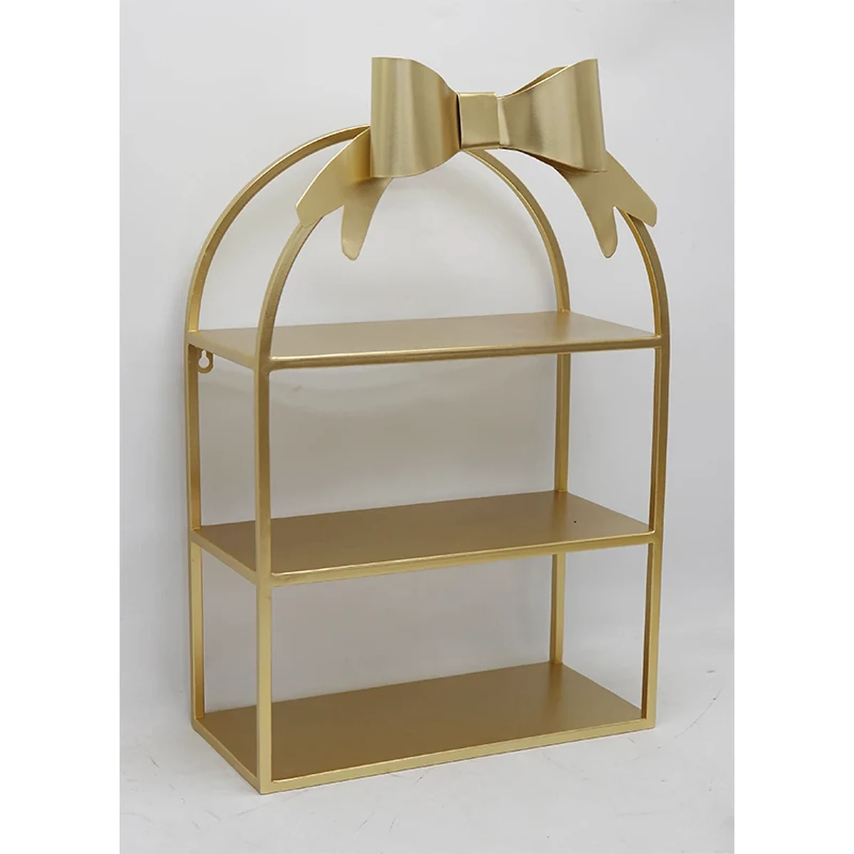 Classic Metal Arch Floating Wall Shelf