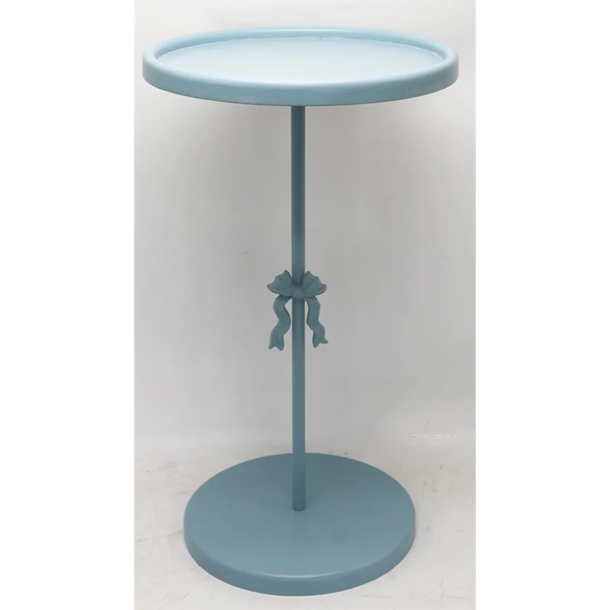 Modern Metal Round Coffee Accent Table