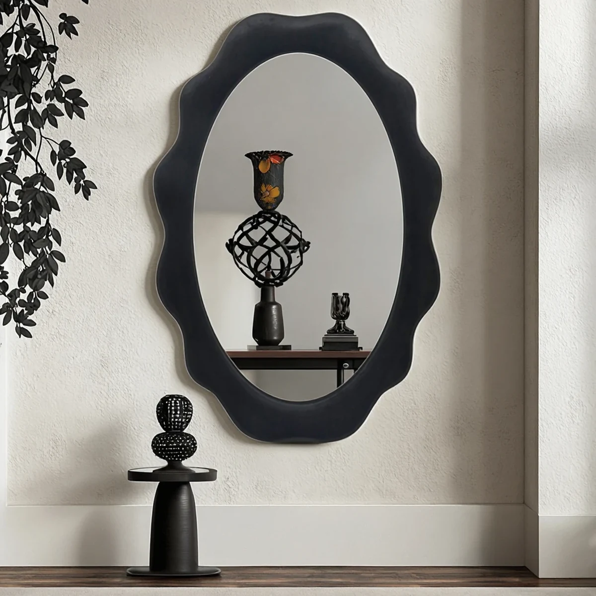 Classic Solid Wood Wall Mirror