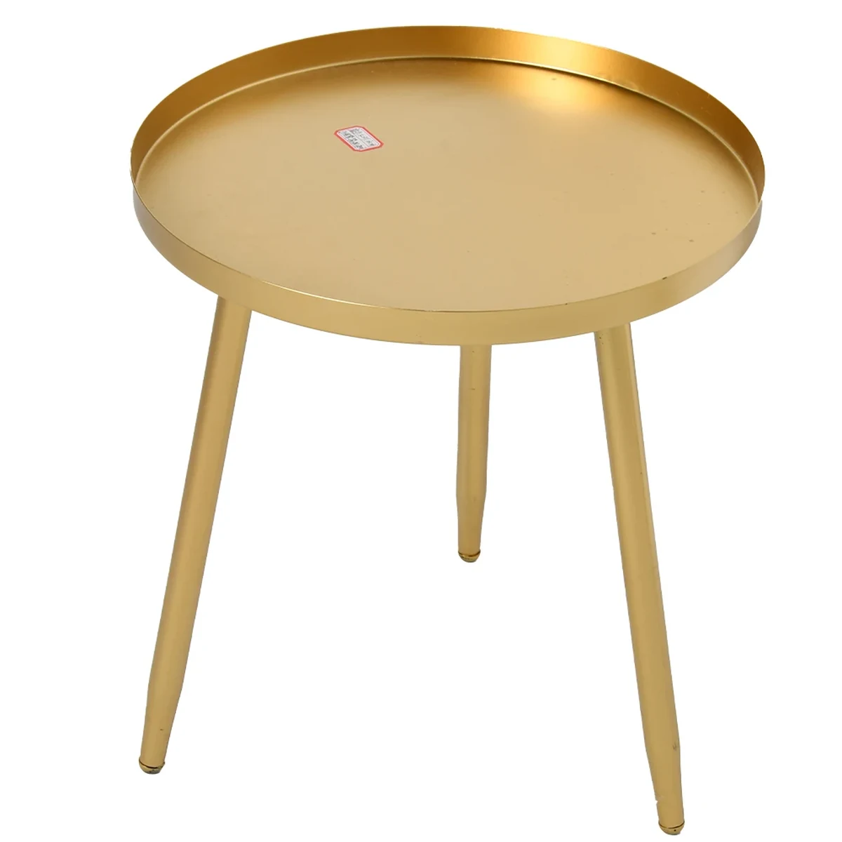Modern Metal Round Coffee Accent Table