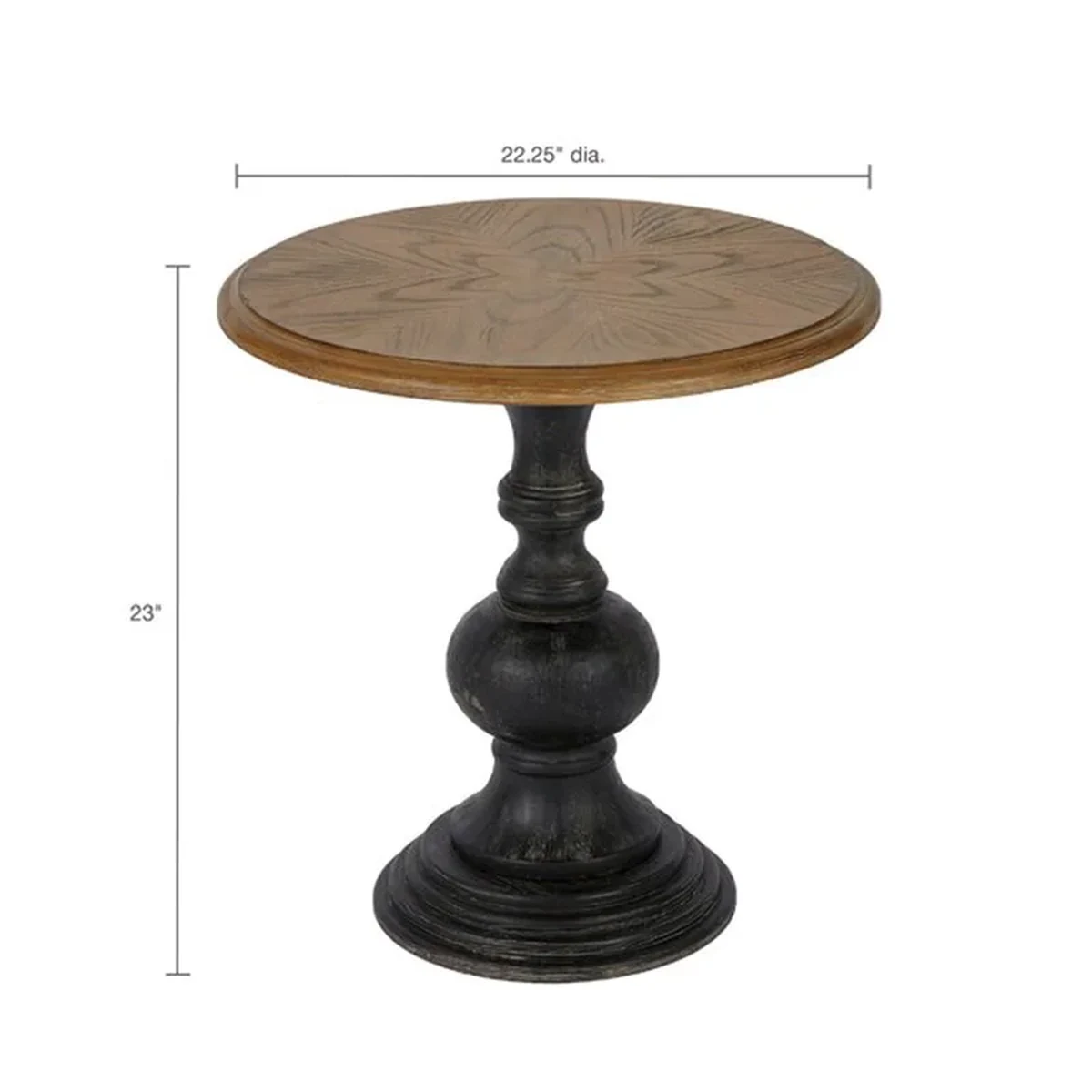 Modern Solid Wood Coffee Side Accent Table