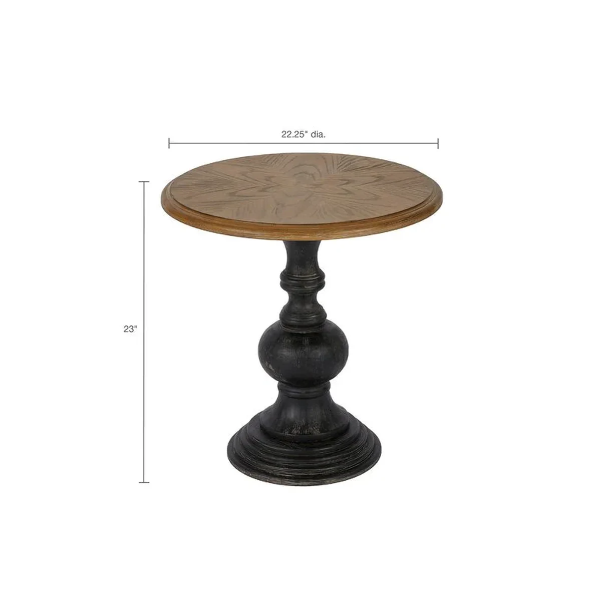 Modern Solid Wood Coffee Side Accent Table