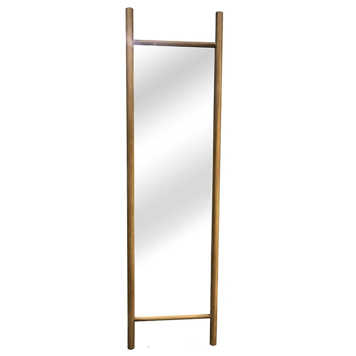 Farmhouse Solid Wood Rectangle Full-Length Mirror