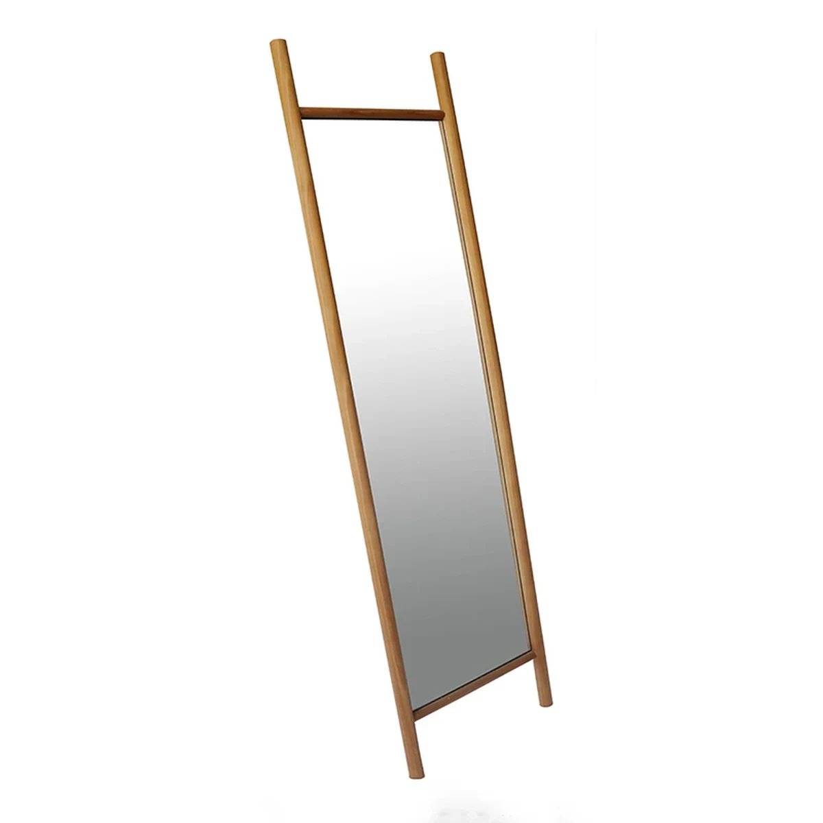 Farmhouse Solid Wood Rectangle Full-Length Mirror