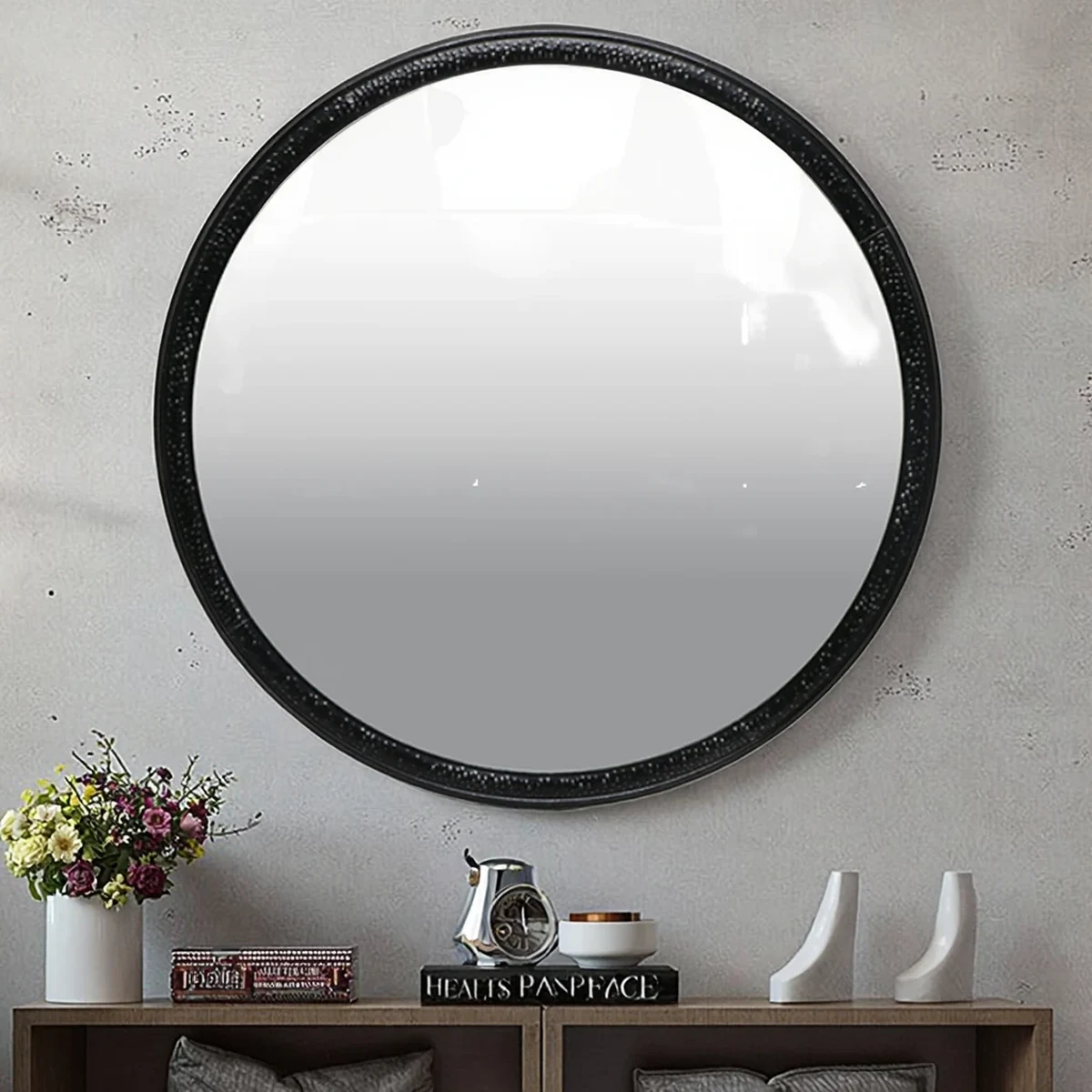 Classic Metal Wall Mirror