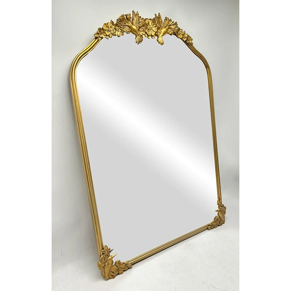 Antique Glass Wall Mirror