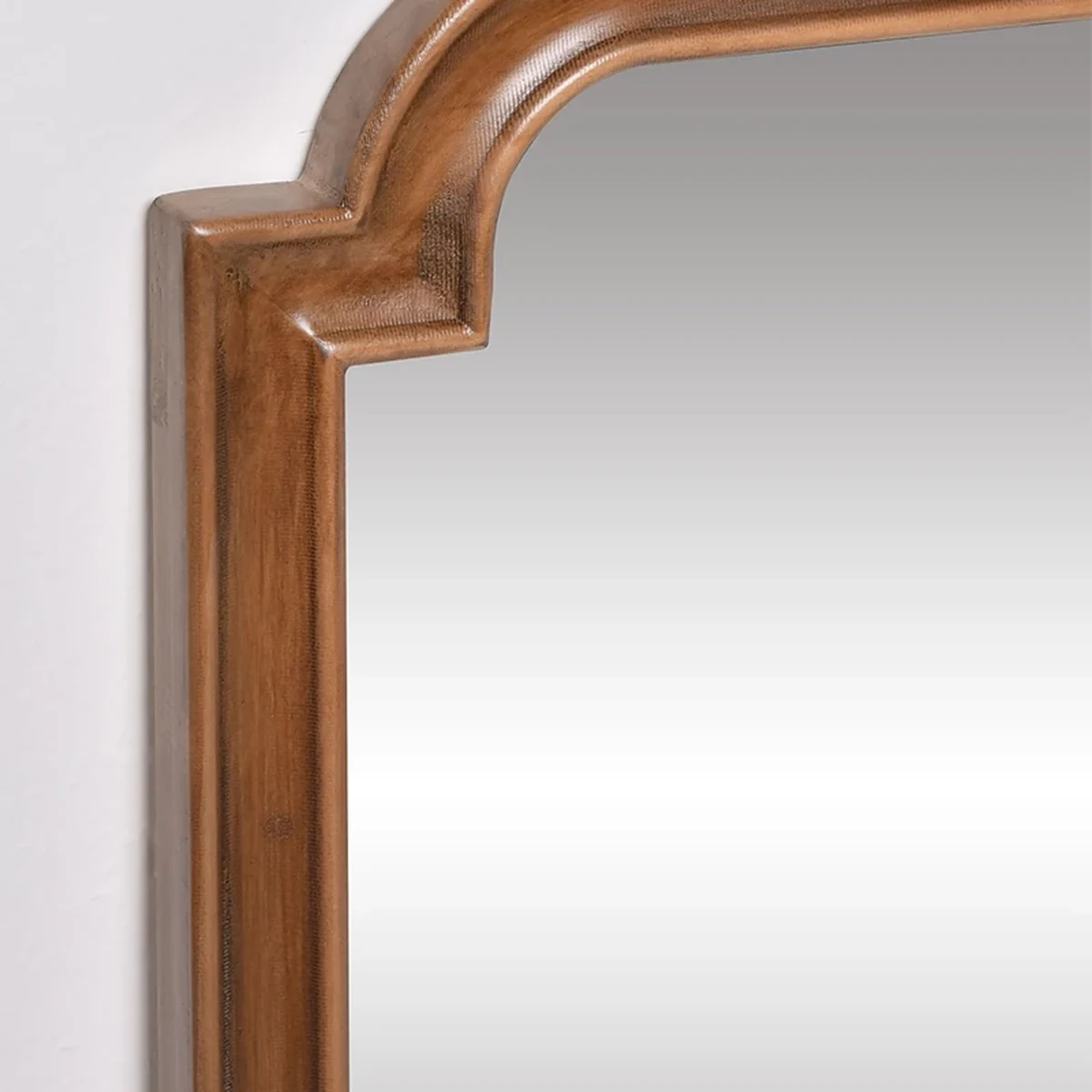 Rustic Solid Wood Wall Mirror