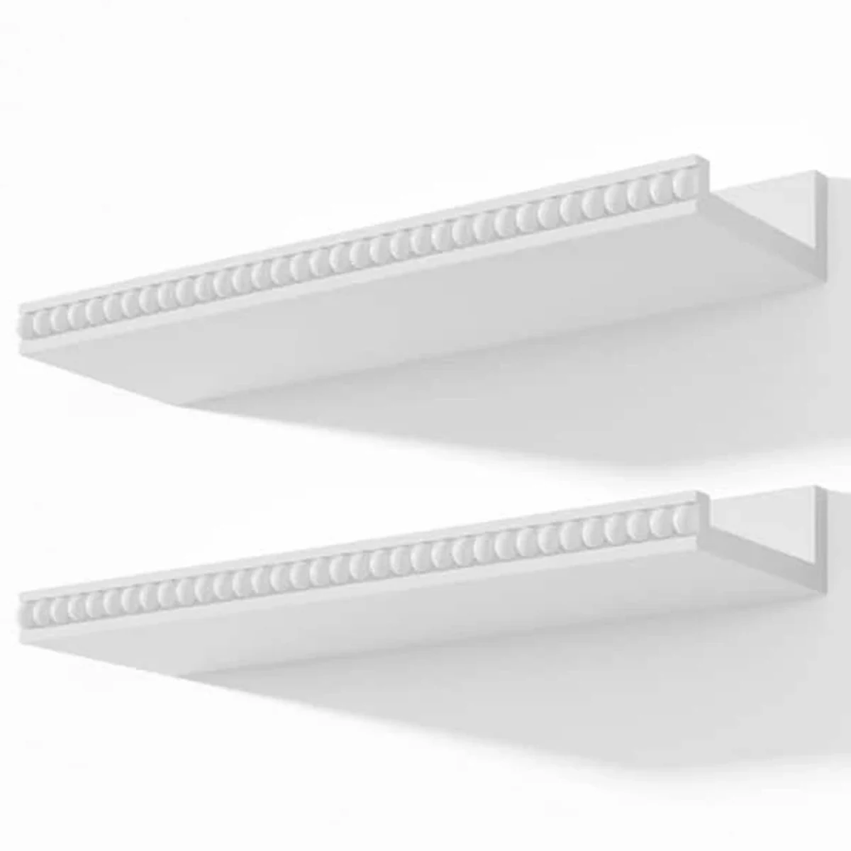 Rustic Solid Wood Floating Floating Wall Shelf