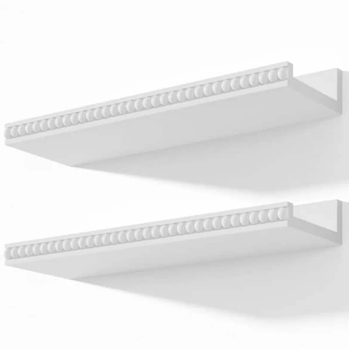 Rustic Solid Wood Floating Floating Wall Shelf