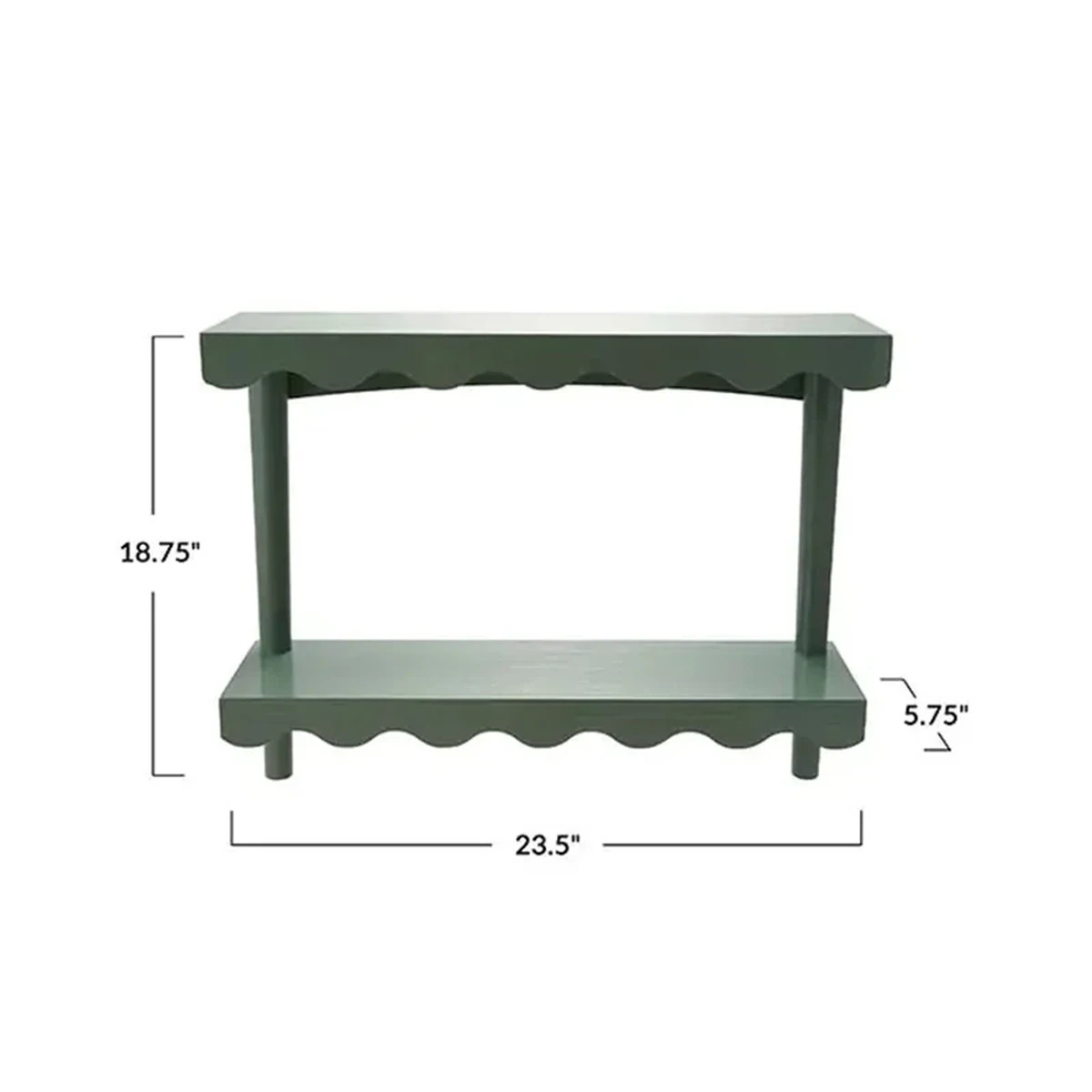 Vintage Solid Wood Floating Wall Shelf