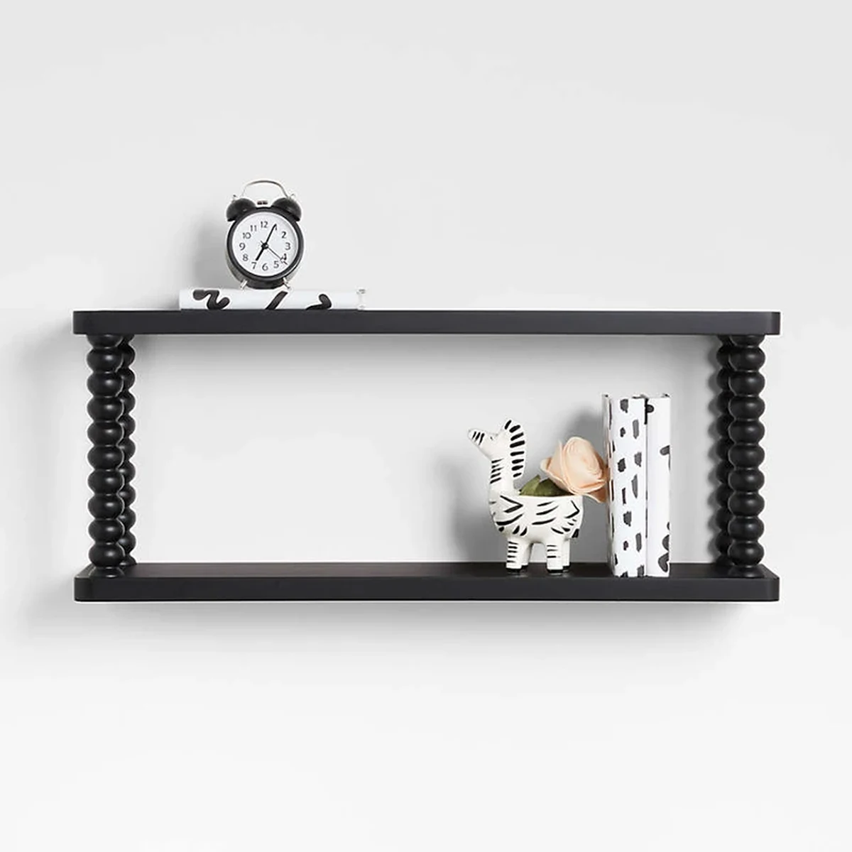 Rustic Solid Wood Floating Floating Wall Shelf