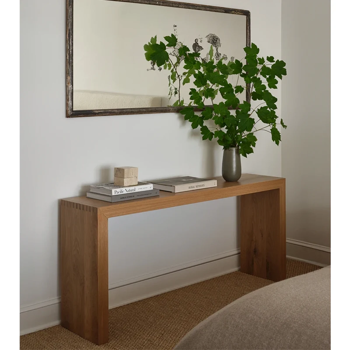 Farmhouse Solid Wood Console Accent Table