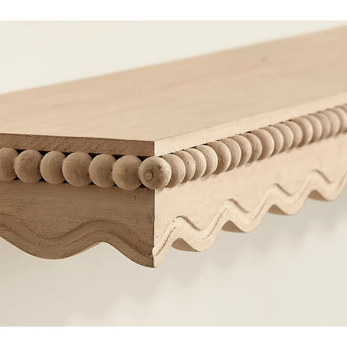 Classic Solid Wood Floating Wall Shelf