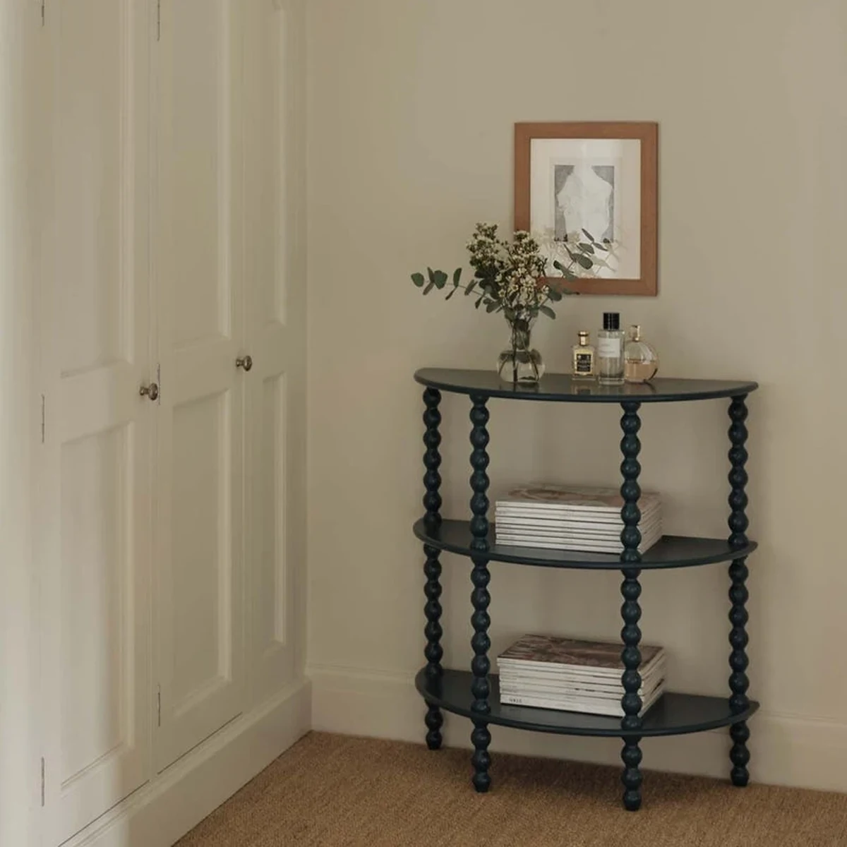 Antique Solid Wood Console Accent Table