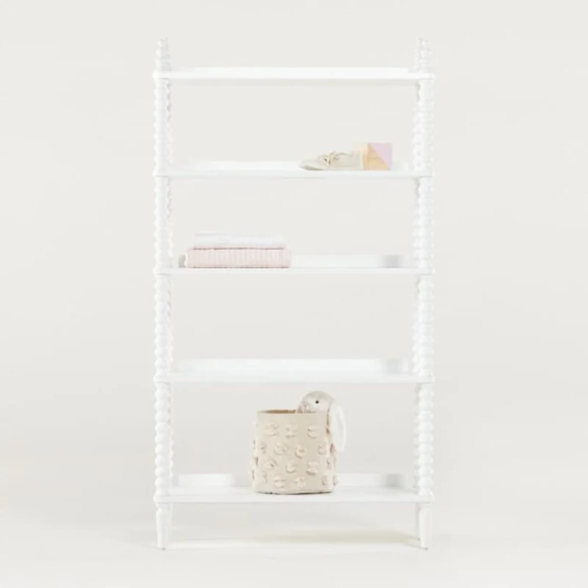 Antique Solid Wood Storage Shelf
