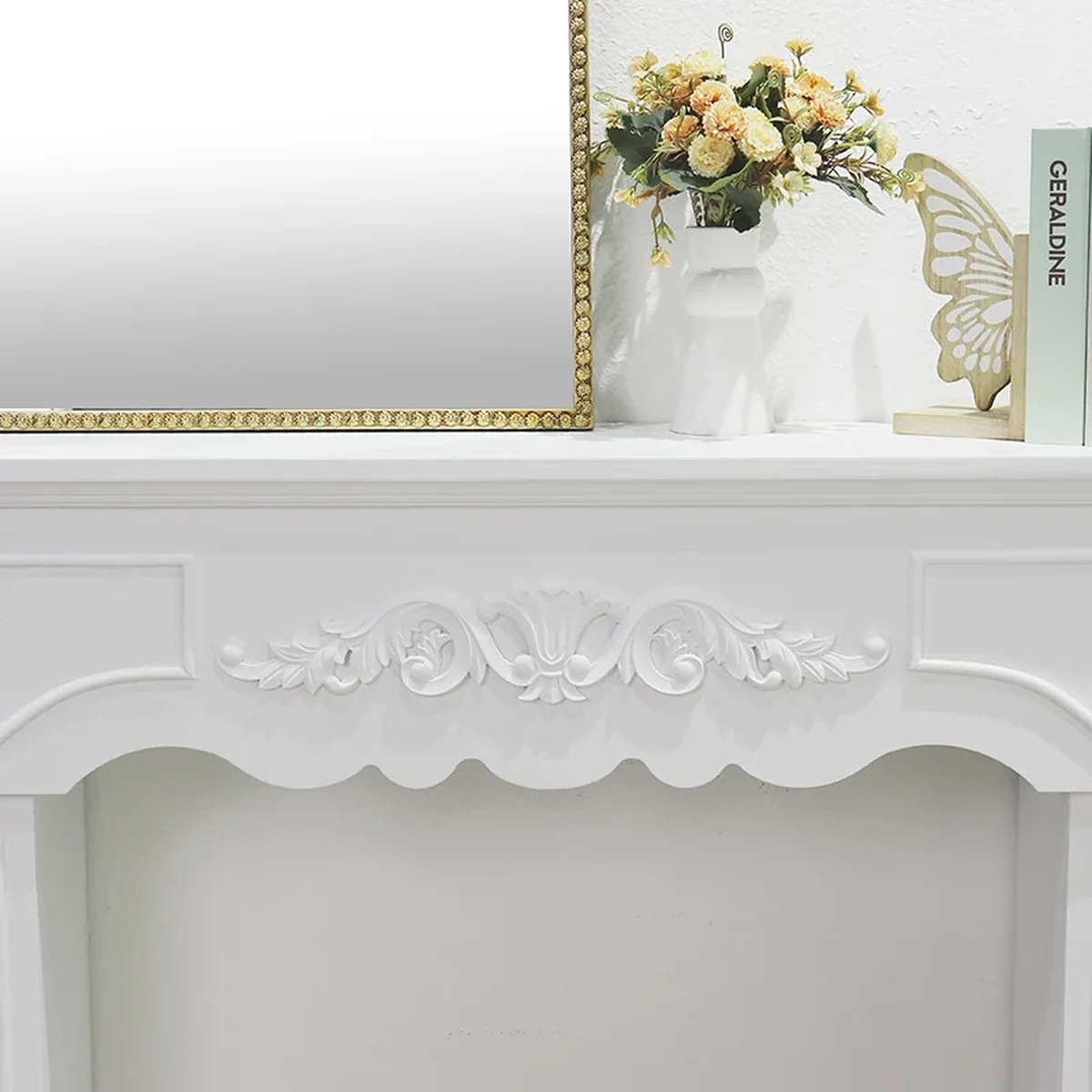 Antique Solid Wood Console Accent Table