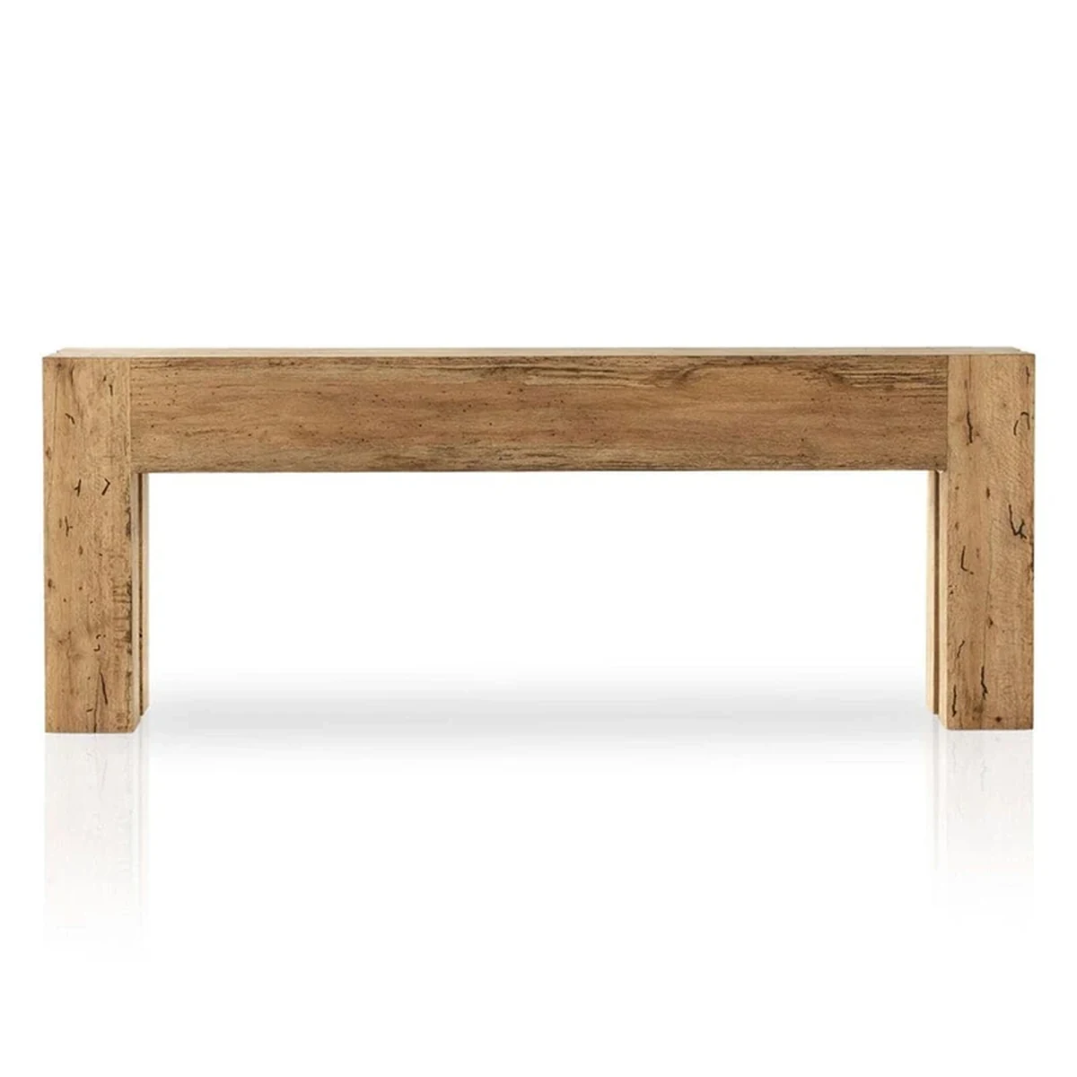 Farmhouse Solid Wood Console Accent Table