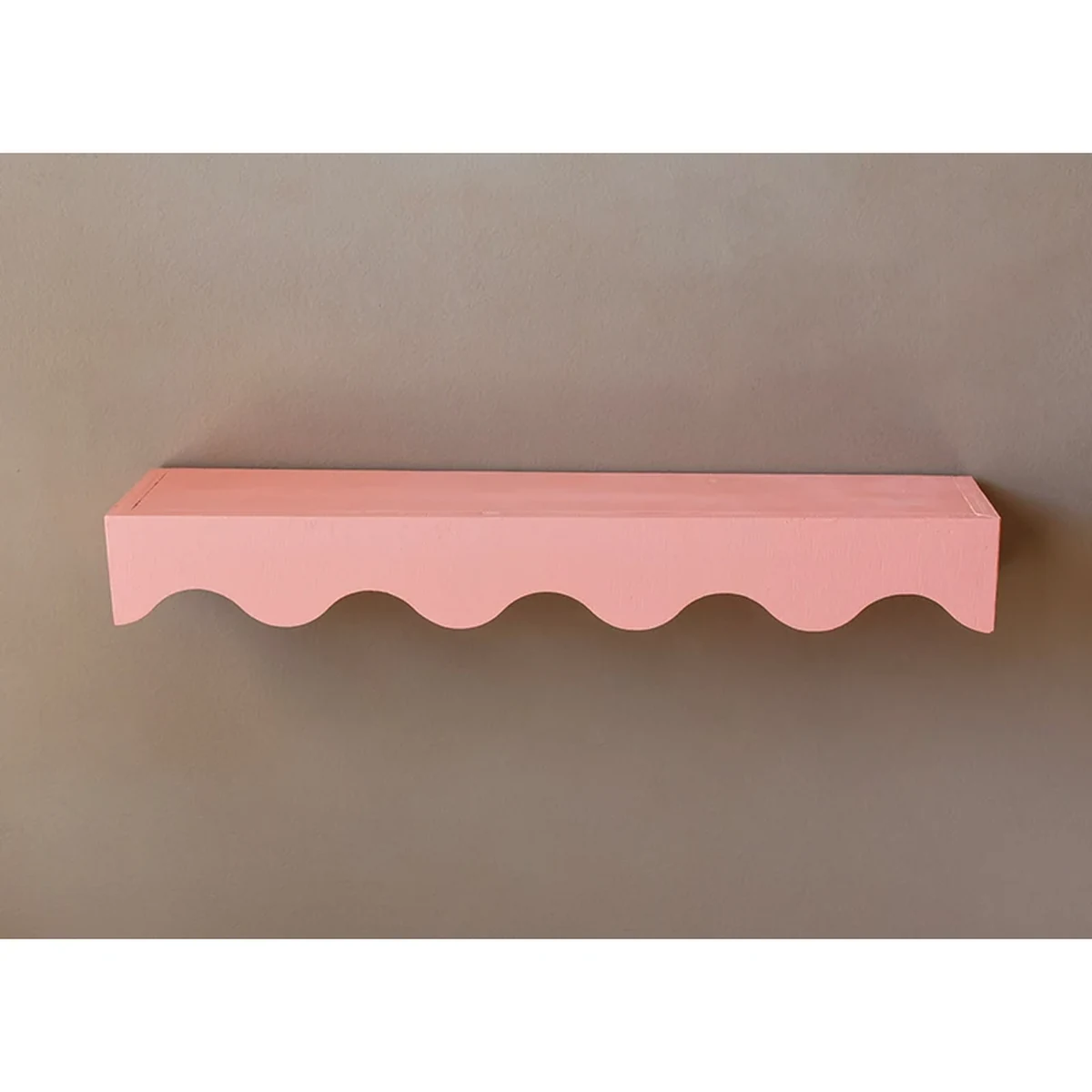Modern Solid Wood Floating Floating Wall Shelf