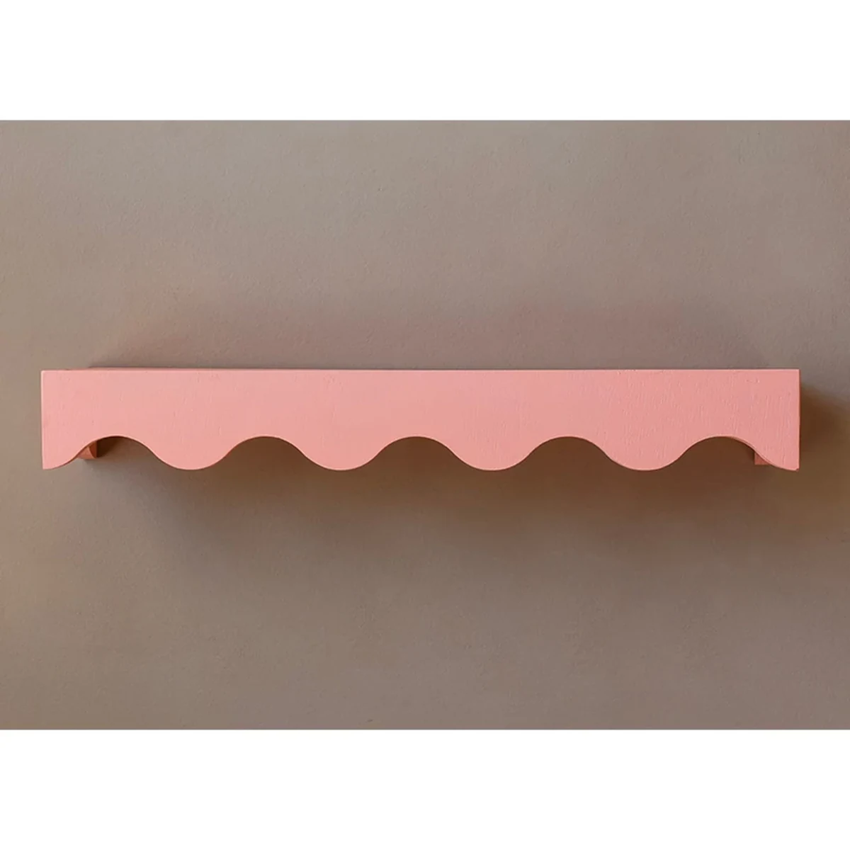 Modern Solid Wood Floating Floating Wall Shelf
