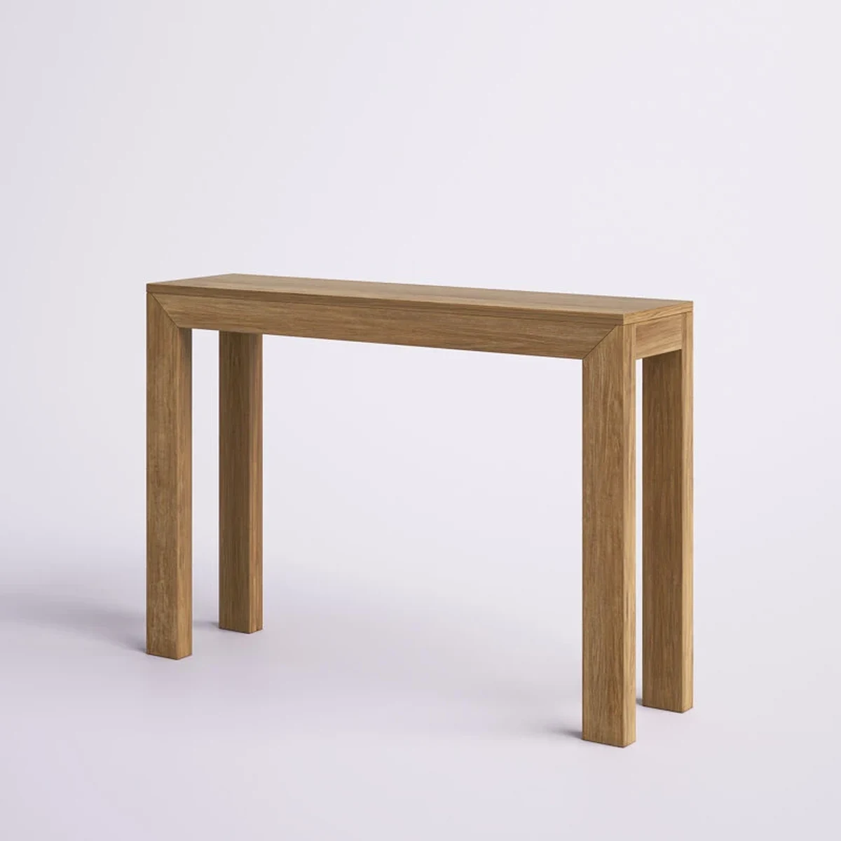 Farmhouse Solid Wood Console Side Accent Table