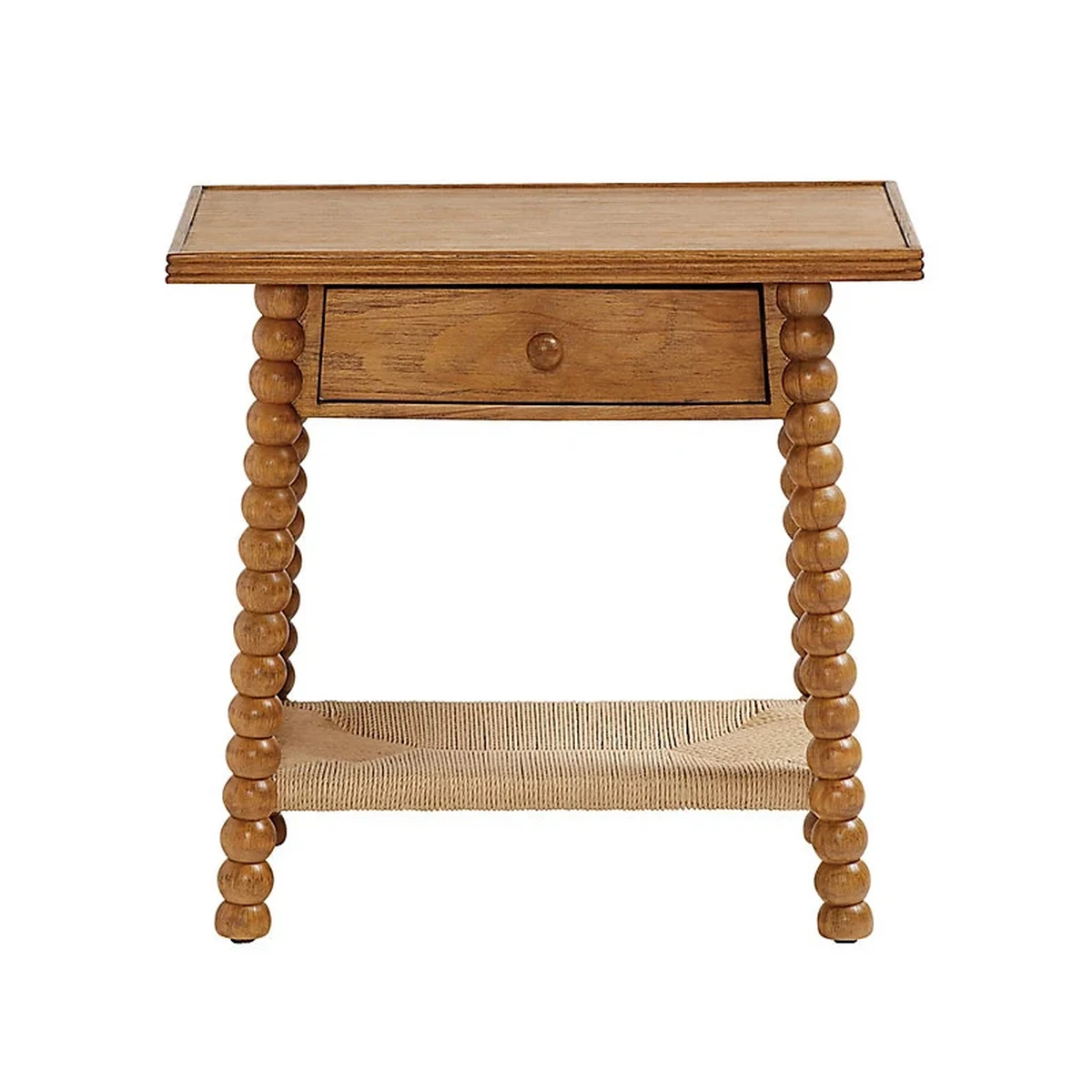 Vintage Solid Wood Square Coffee Accent Table