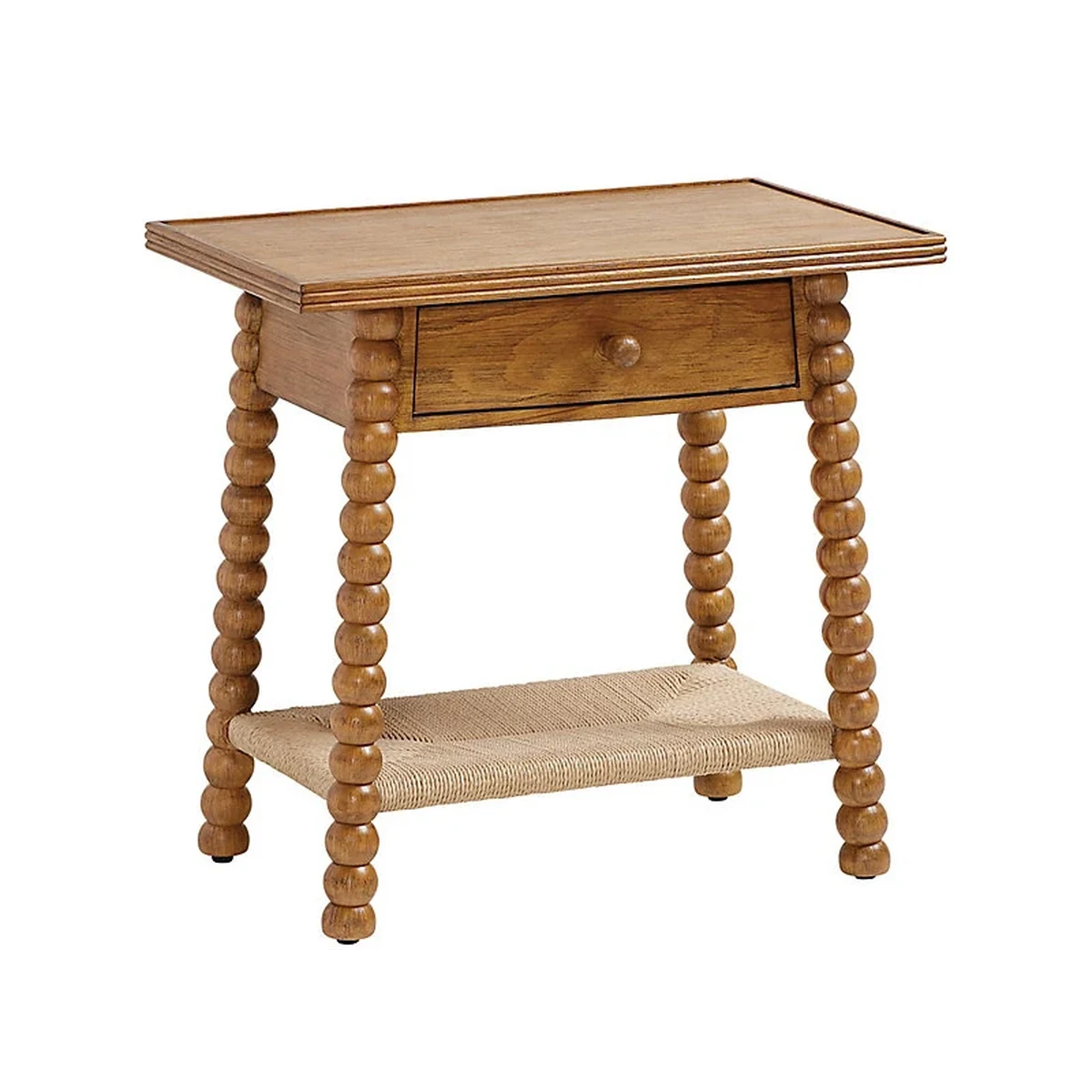 Vintage Solid Wood Square Coffee Accent Table