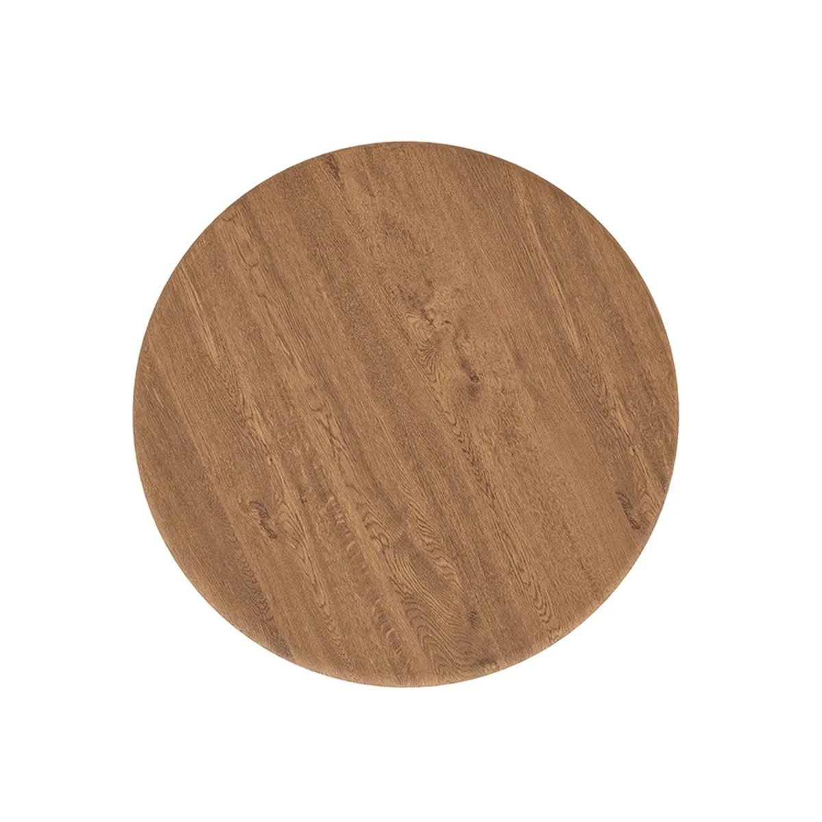 Vintage Solid Wood Round Coffee Accent Table