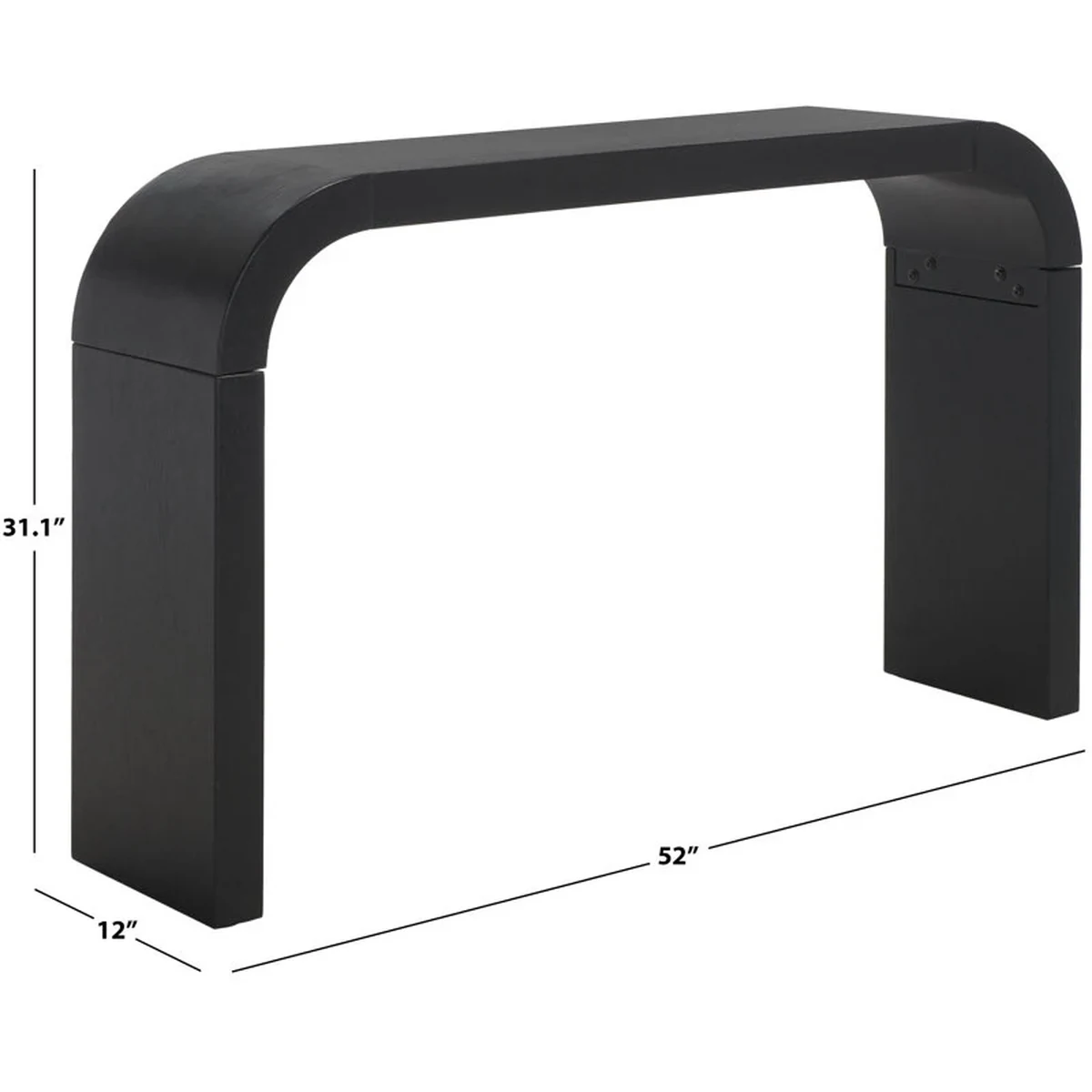 Classic Solid Wood Console Accent Table