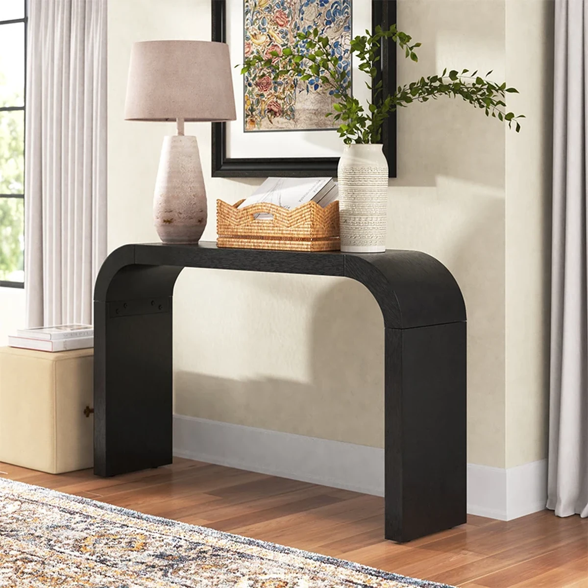 Classic Solid Wood Console Accent Table