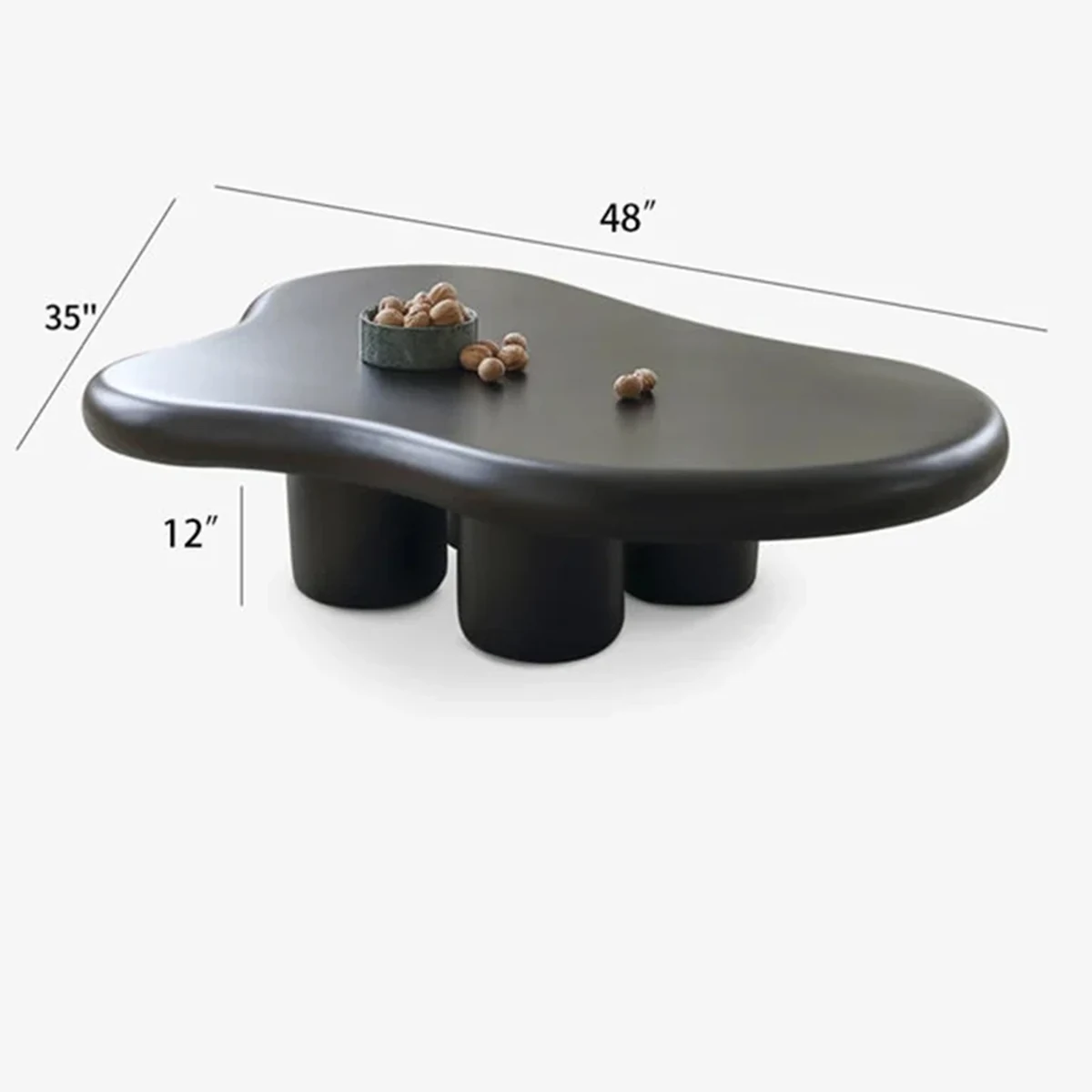 Minimalist Solid Wood Coffee Accent Table