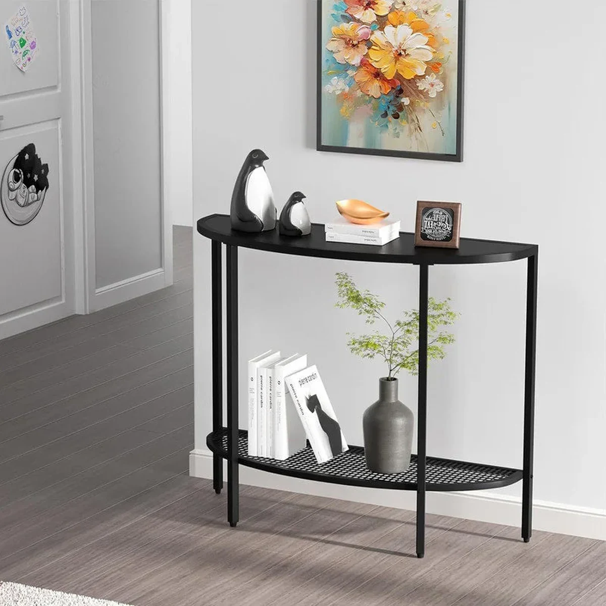 Classic Solid Wood Console Accent Table
