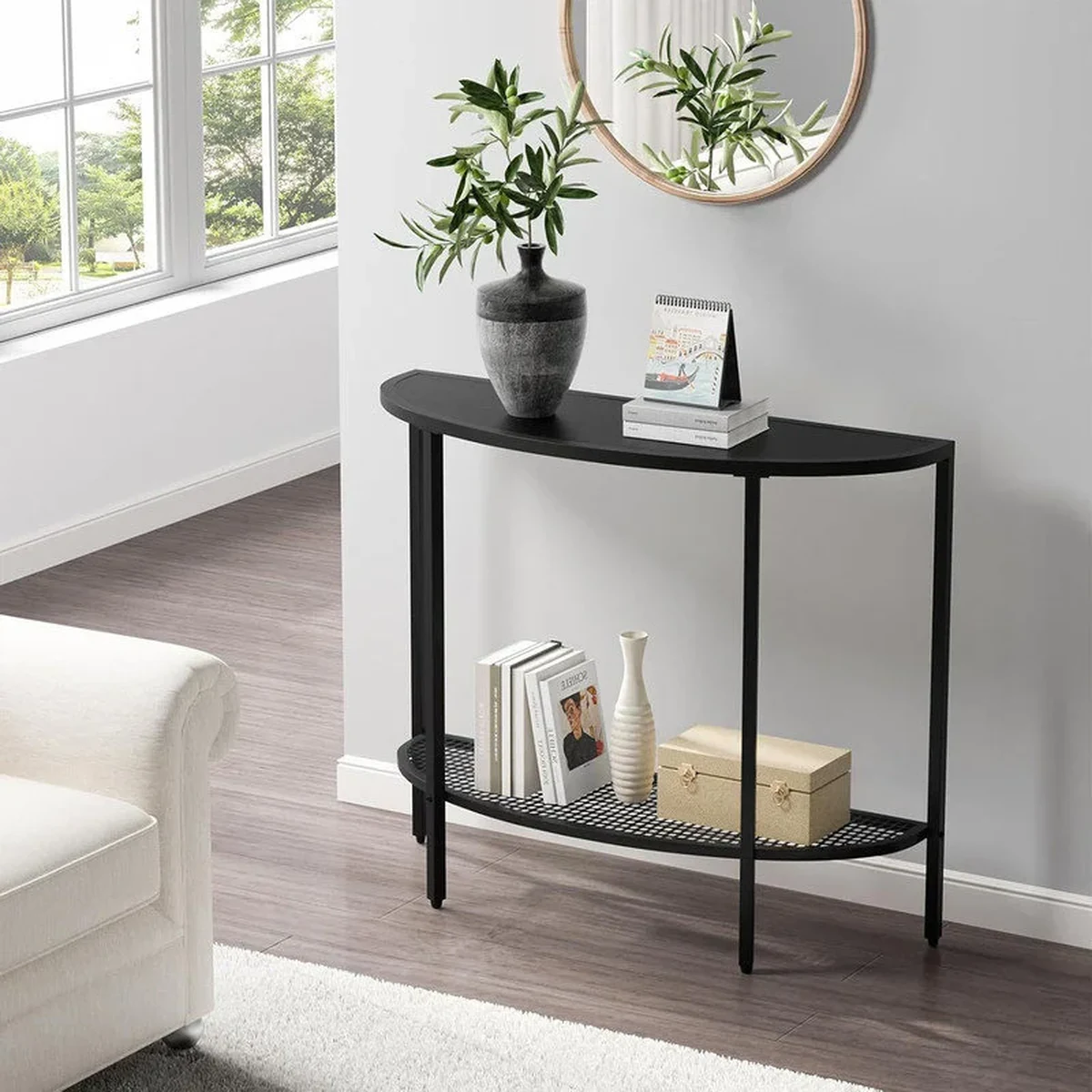 Classic Solid Wood Console Accent Table