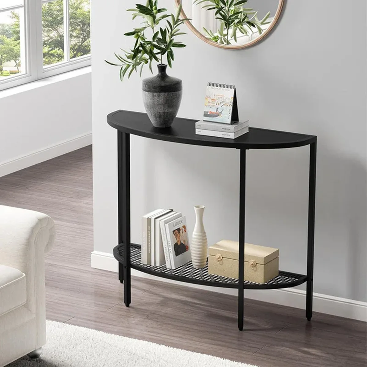 Classic Solid Wood Console Accent Table
