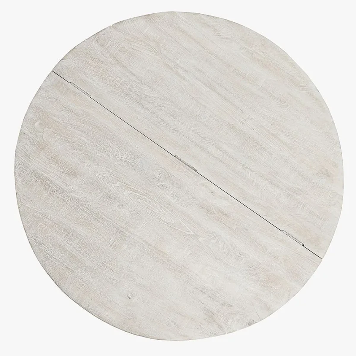 Modern Solid Wood Round Coffee Accent Table