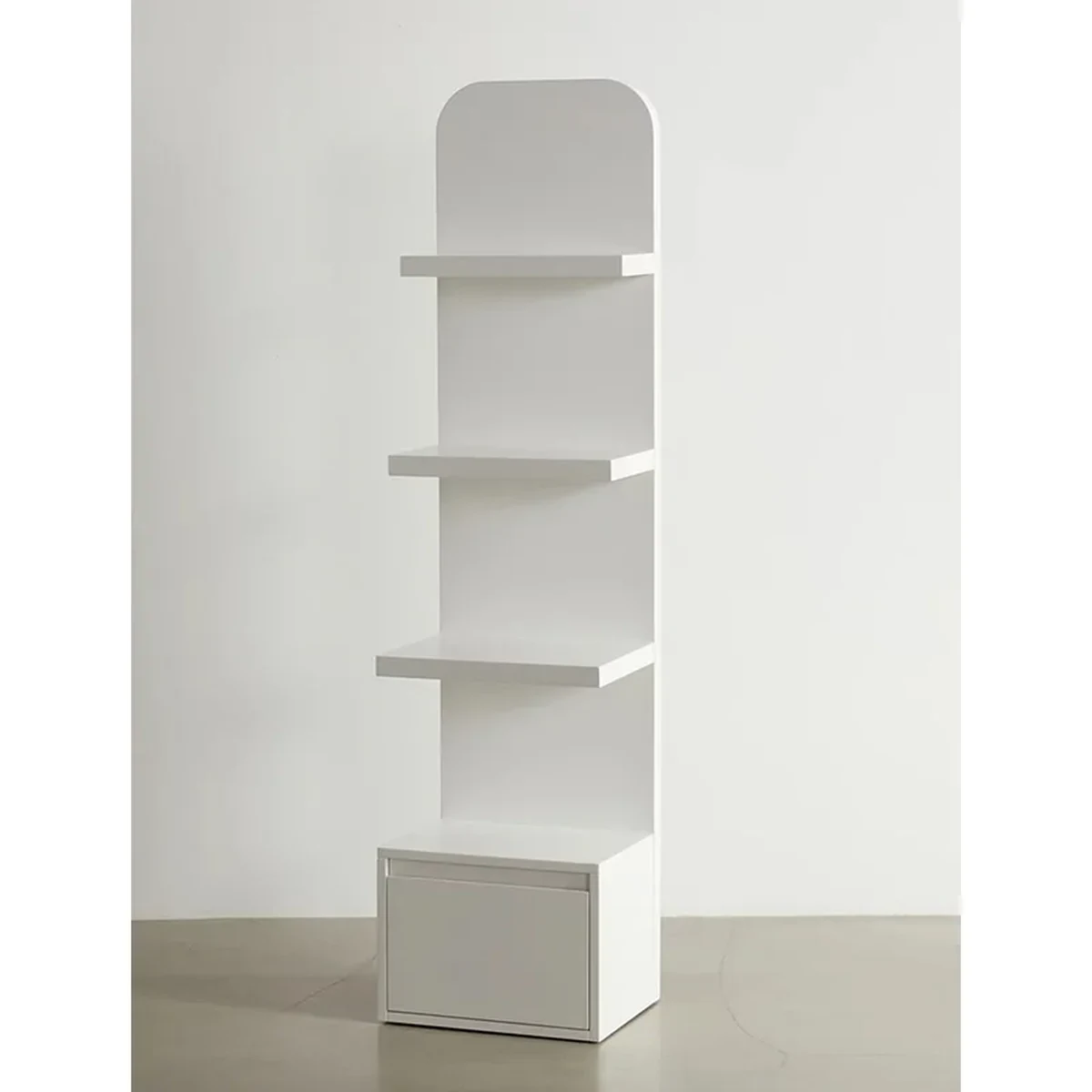 Modern Solid Wood Storage Shelf