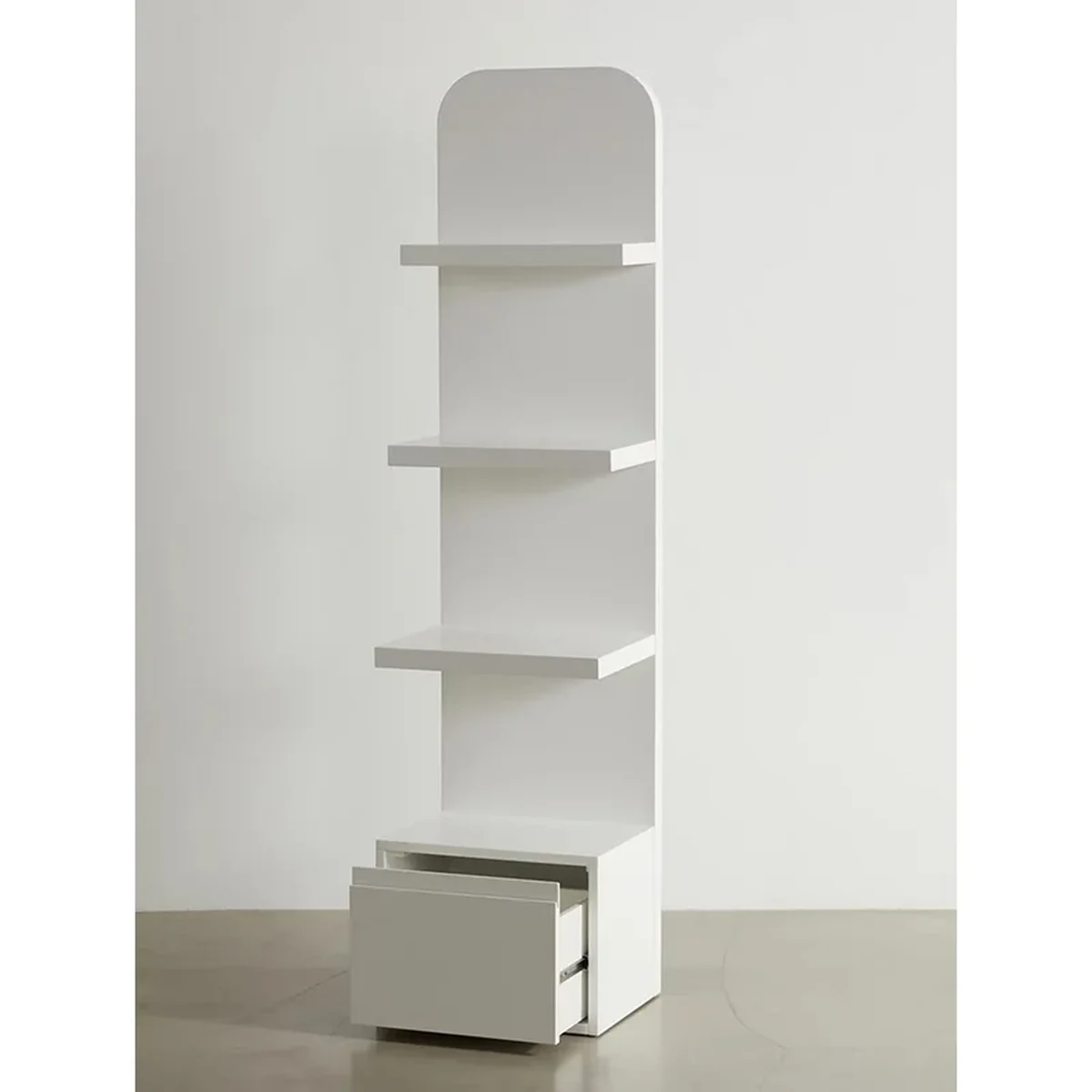 Modern Solid Wood Storage Shelf