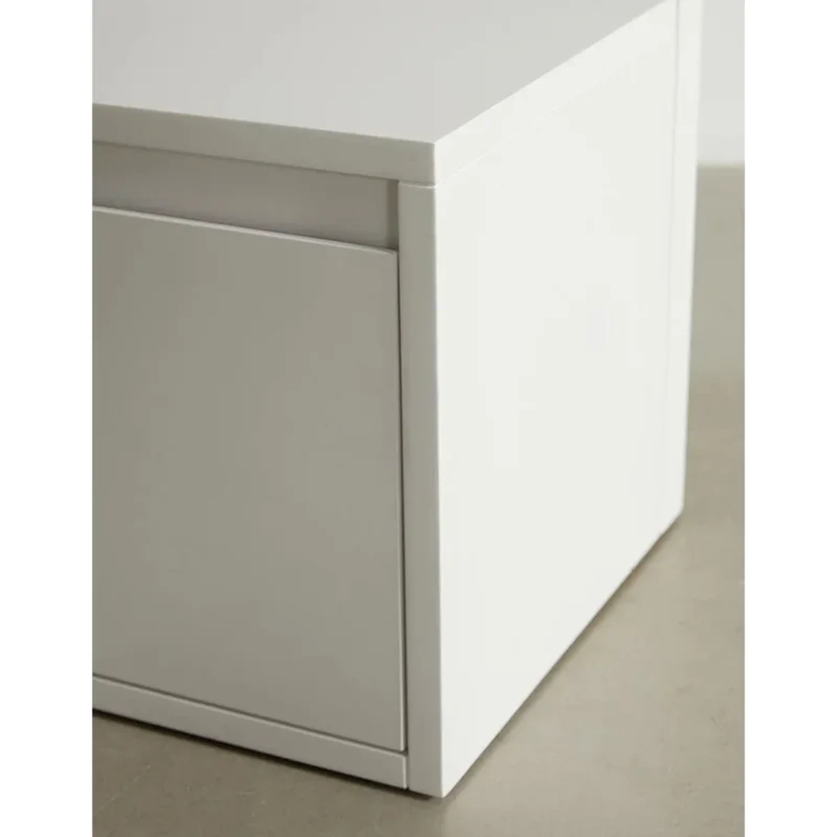 Modern Solid Wood Storage Shelf